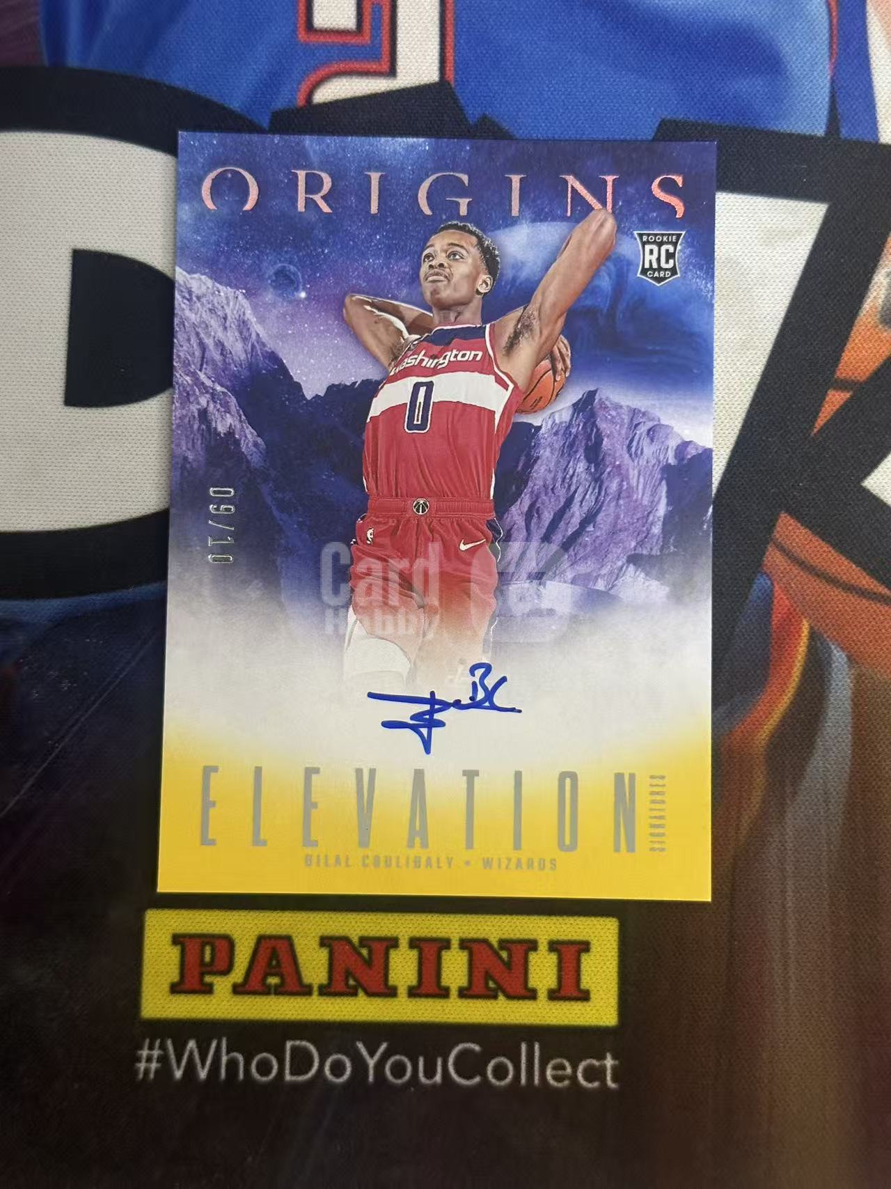 2023-24 Panini Origins Bilal Coulibaly RC 【小猪包代卖】奇才 新秀 09/10编 金折 库利巴利 签字 卡签 飞升 特卡 llt