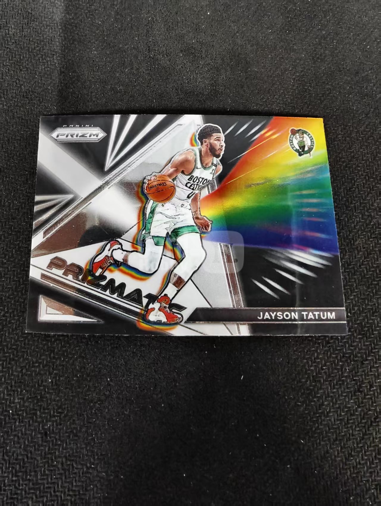 【可合并,不累计】2021-22 Panini Prizm Jayson Tatum 杰森 塔图姆 凯尔特人 Prizmatic 特卡 不保卡品 介意勿拍 #4