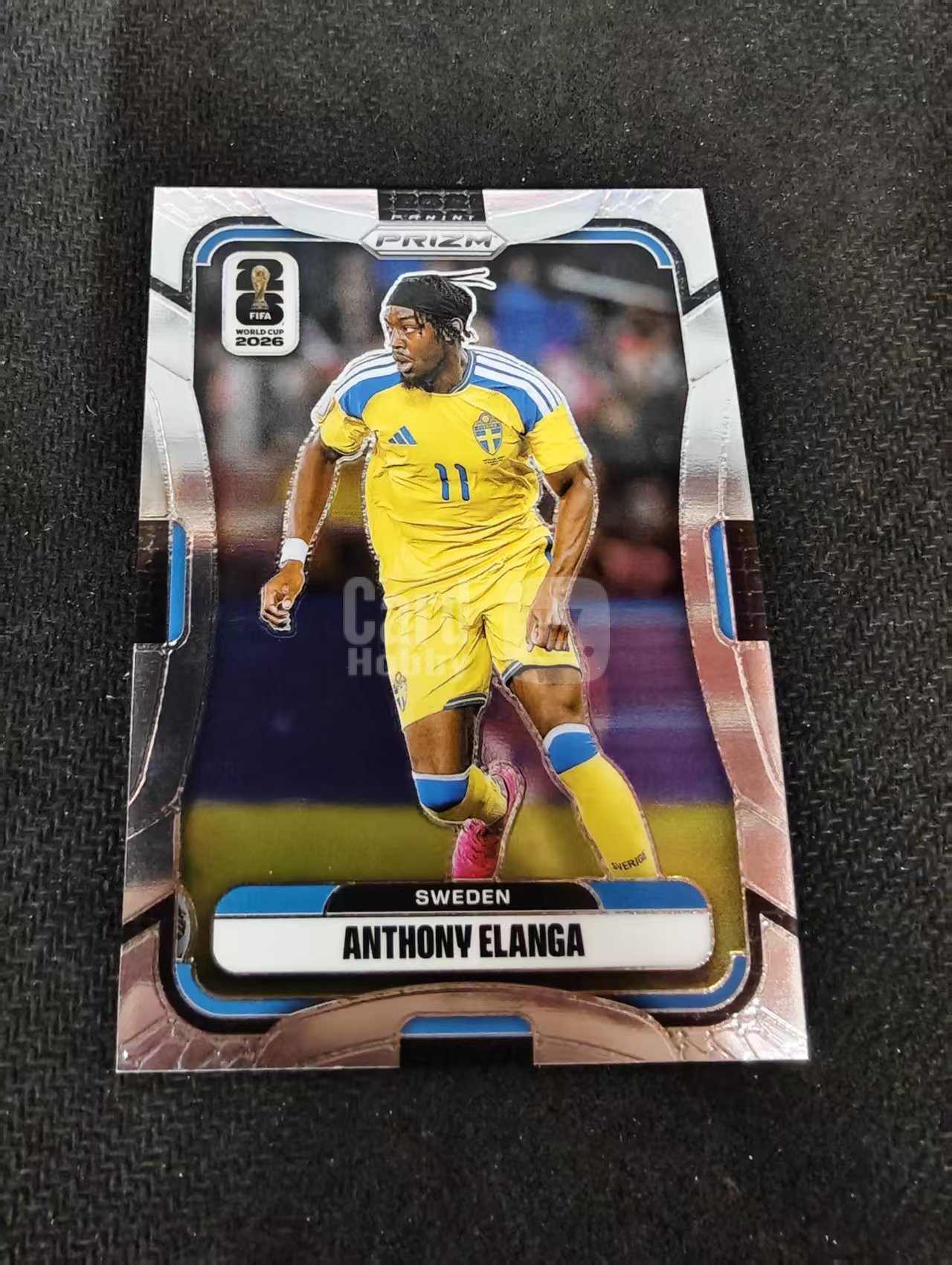 2026 Panini World Cup Prizm Anthony Elanga 世界杯PZ 瑞典 安东尼 埃兰加 PZ世界杯 划痕 边角瑕疵#499