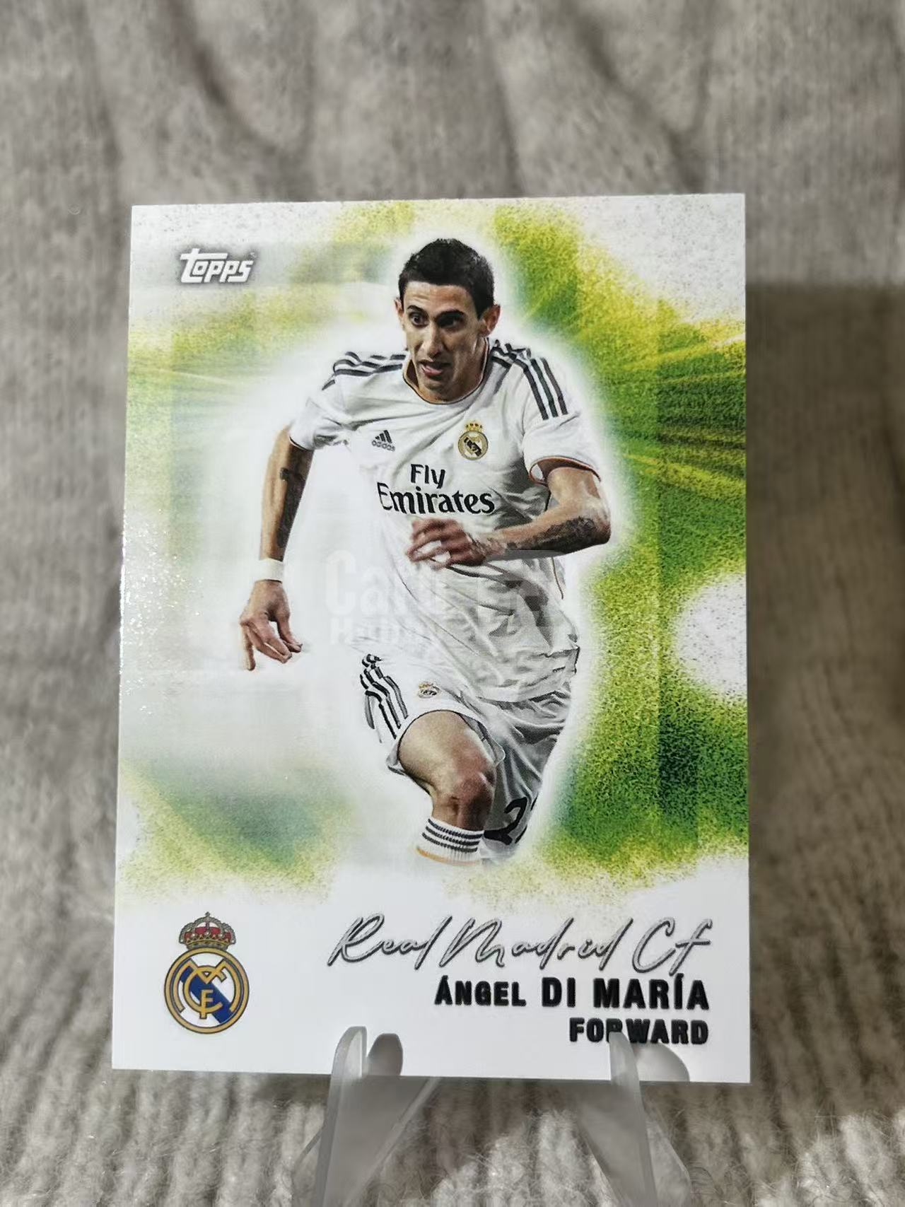 2024-25 Topps 皇马队盒 Ángel Di María 安赫尔・迪马利亚 - 阿根廷传奇边锋,世界杯冠军,皇马旧将,盘带犀利,传射能力出众