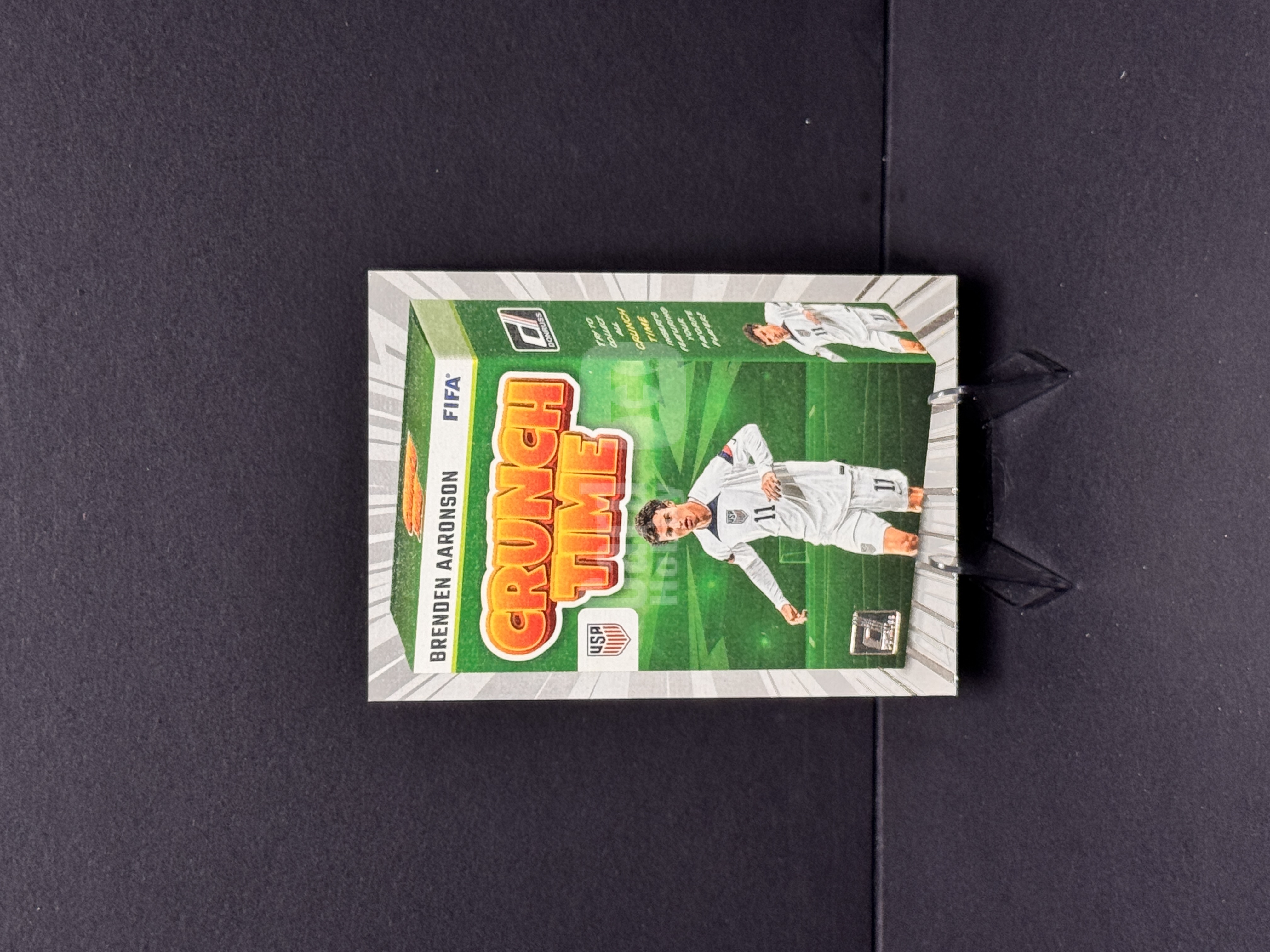 2023-24 Panini Donruss Brenden Aaronson FIFA 杜蕾斯 布伦登 阿隆森 美国 Crunch Time 关键时刻特卡 银平行 卡品如图 【代卖】 AB1-3