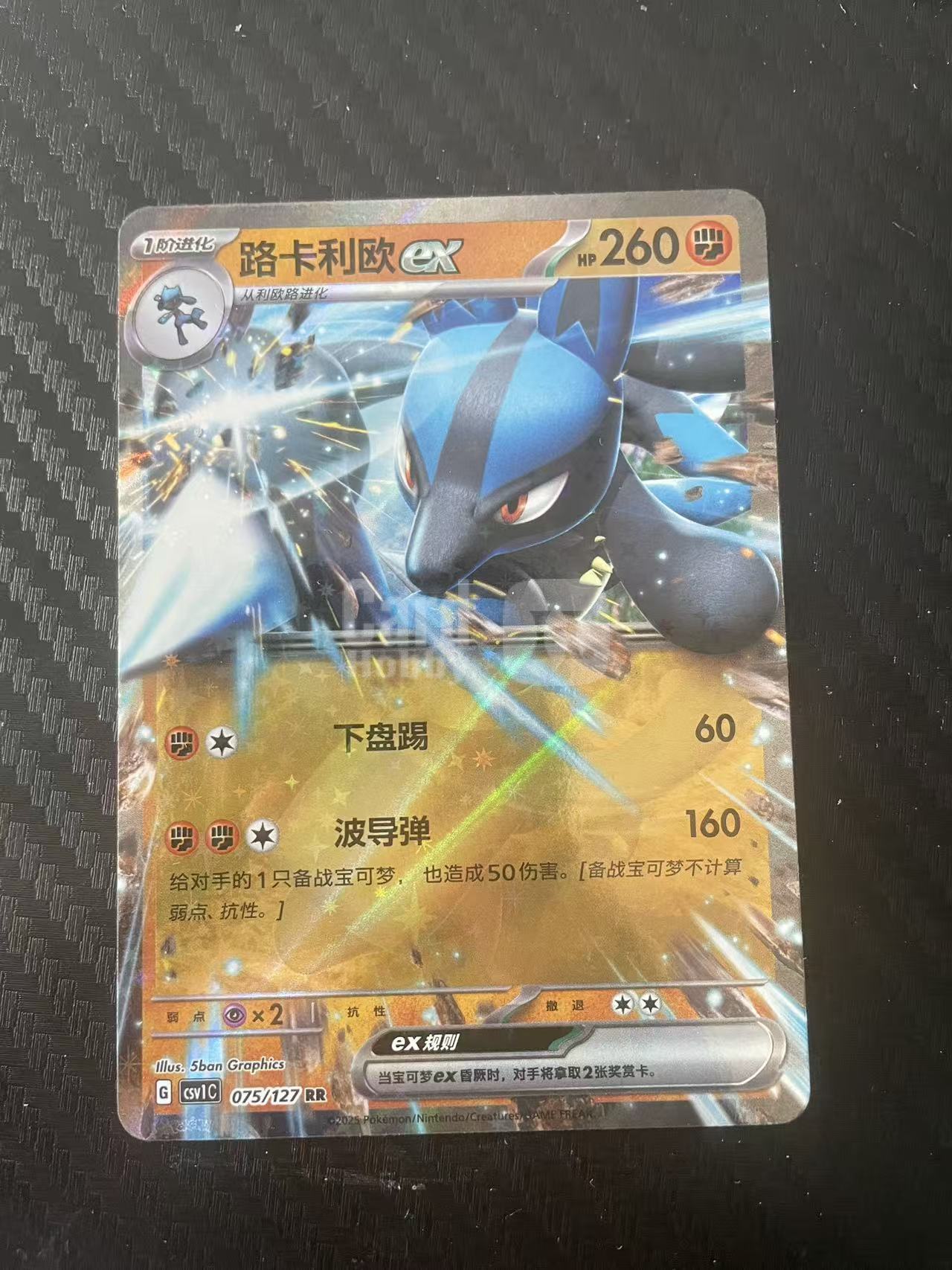 2026 Pokemon TCG 1 路卡利欧V chs 宝可梦 简中 木水拍卖 206