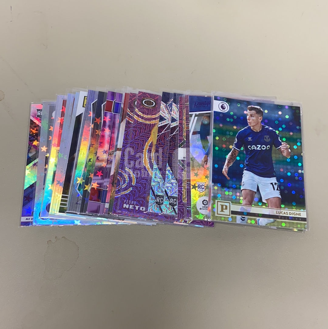 【小牛代拍】2020-21 Panini Chronicles Lucas Digne 编年史 英超 埃弗顿 迪涅 点点折 打包 卡品如图(车仔面)