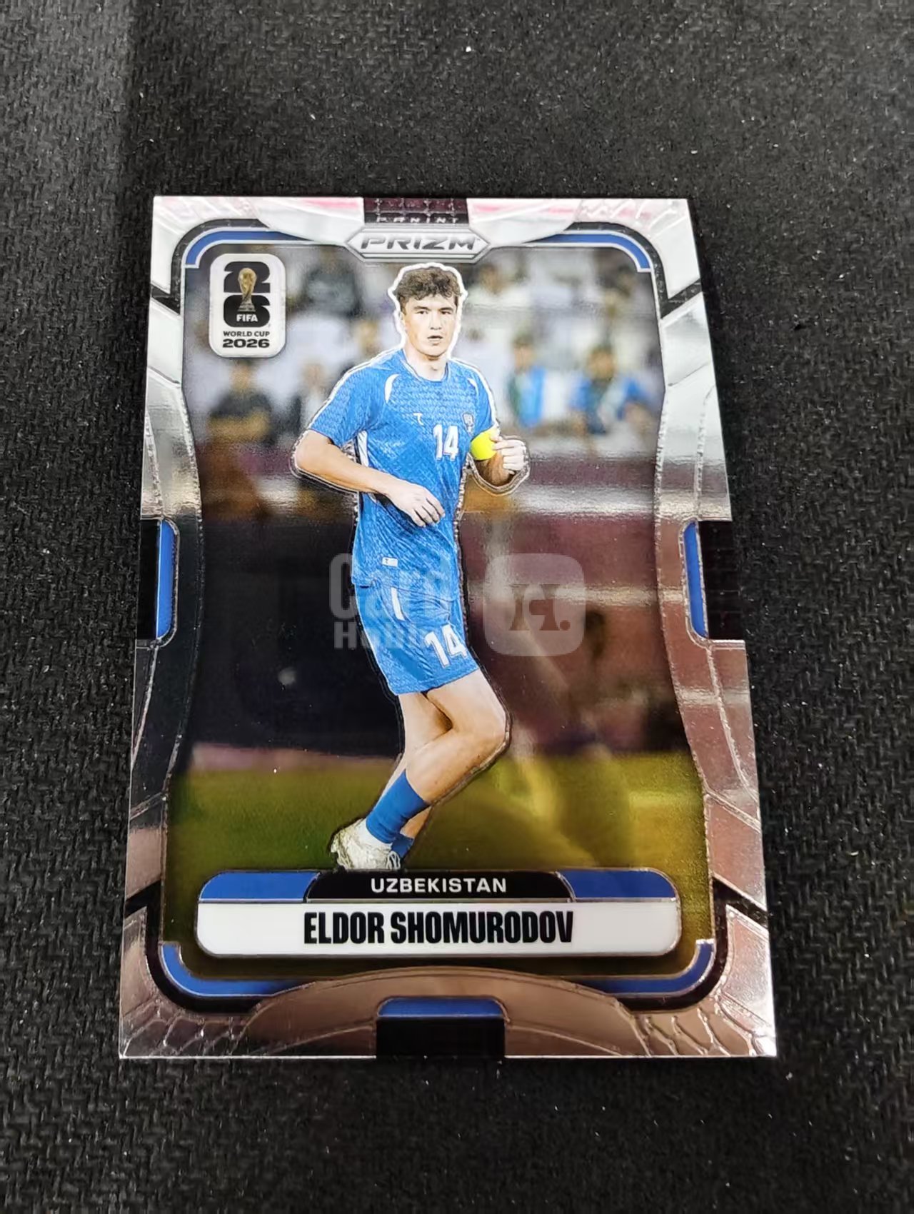 2026 Panini World Cup Prizm Eldor Shomurodov 肖穆罗多夫 乌兹别克斯坦 PZ世界杯 划痕 边角瑕疵#445