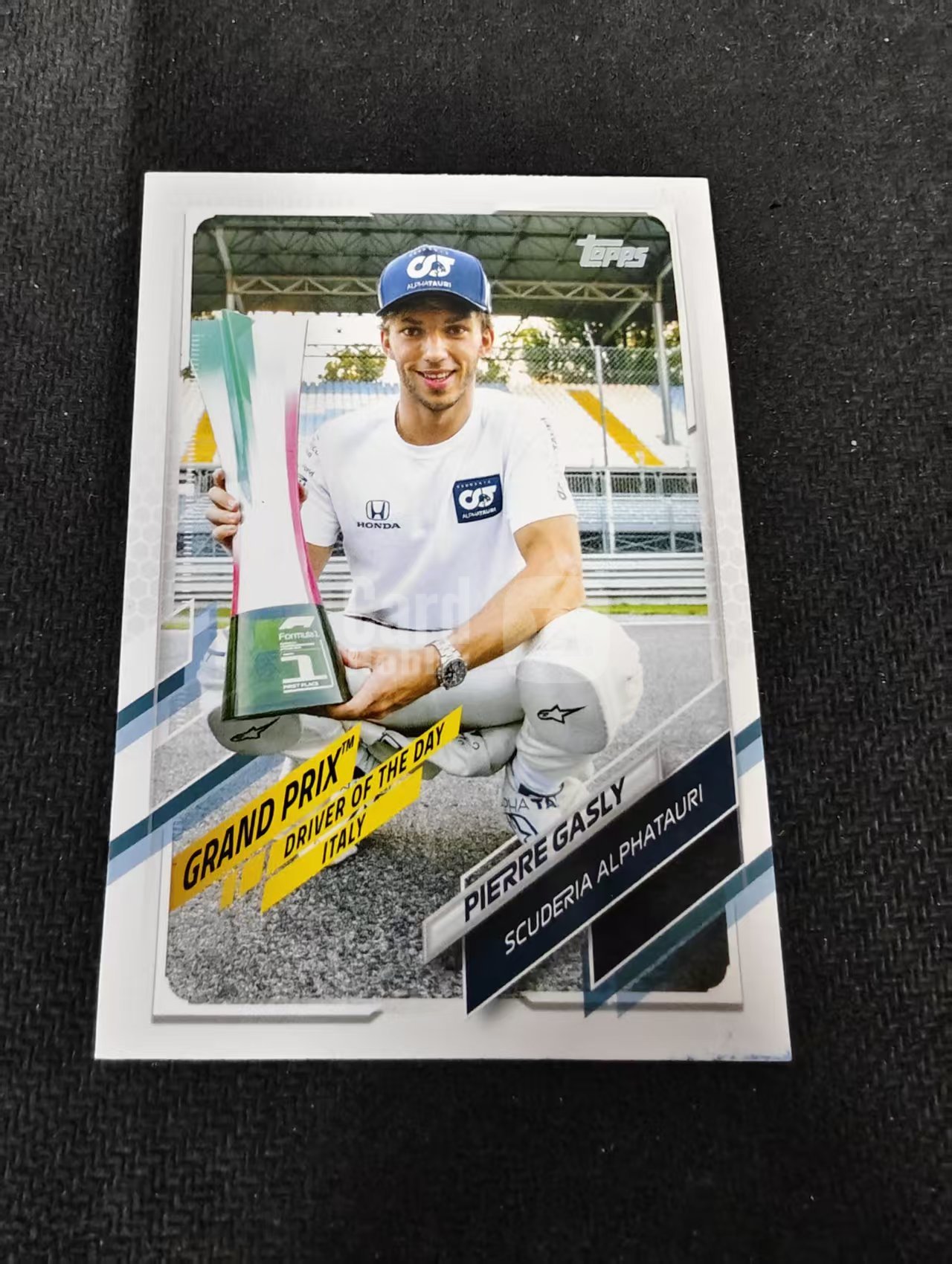 2021 Topps Chrome Pierre Gasly F1 皮埃尔 加斯利 划痕 边角瑕疵 @163