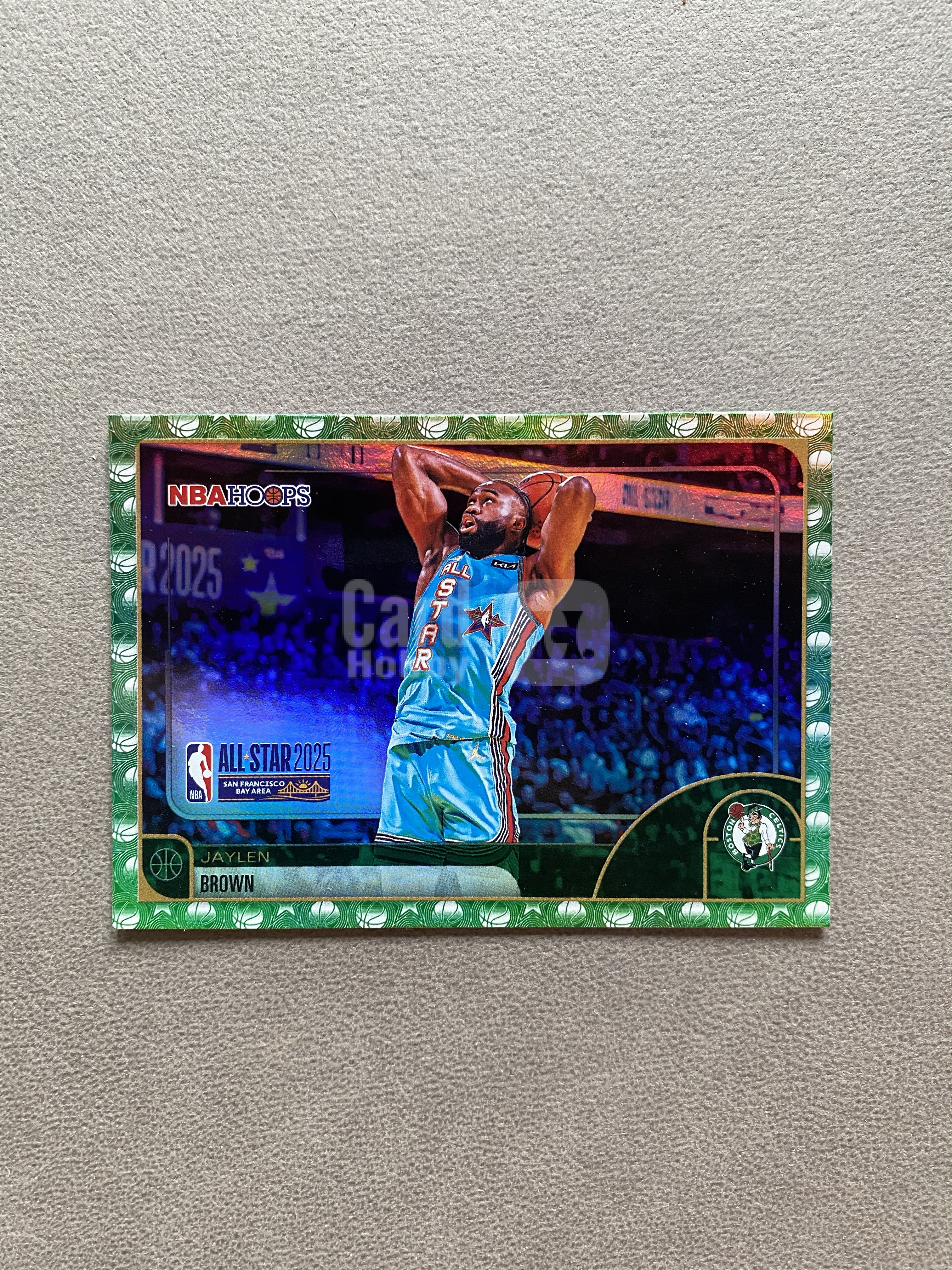 2025-26 Topps NBA Hoops Jaylen Brown 【国王拍卖】凯尔特人老大 杰伦布朗 联手塔图姆冲刺总冠军 全明星 绿折 特卡 选图超帅 卡品如图 实卡超美 专收投资必备