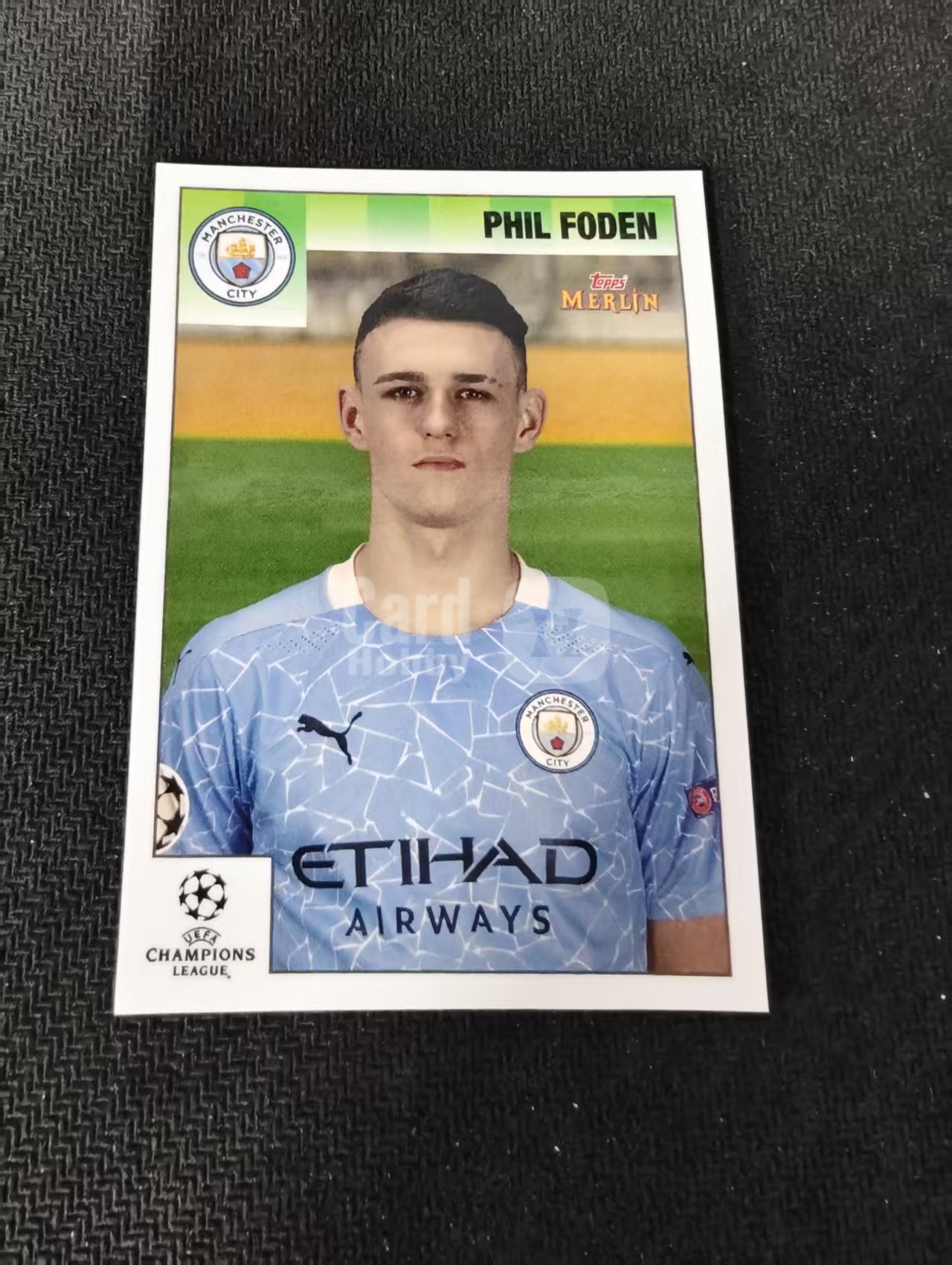 【可合并,不累计】2021 Topps Merlin 梅林95 Phil Foden 欧冠 梅林 曼城 菲尔 福登 太子 划痕 边角瑕疵 #32
