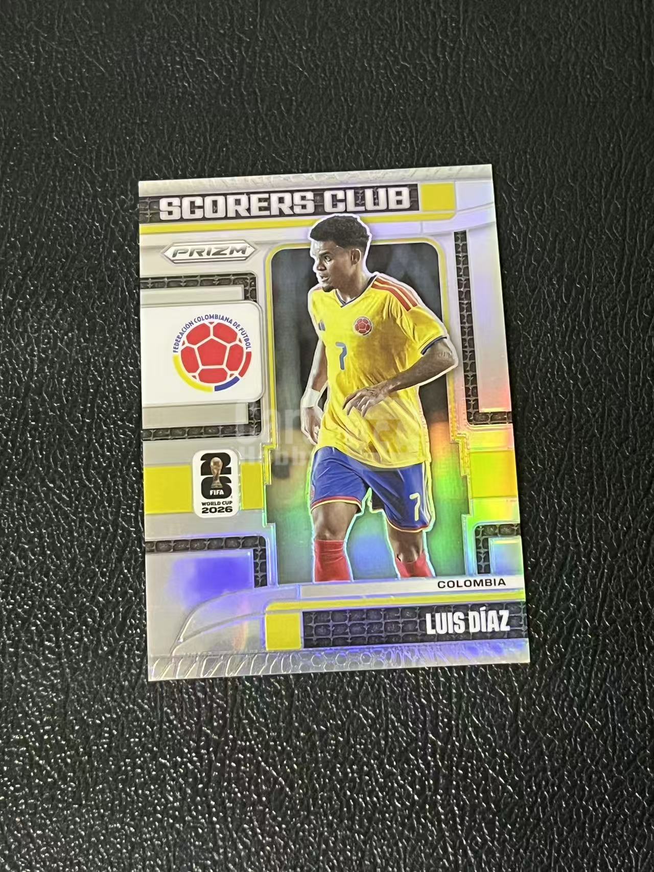 2026 Panini Prizm Fifa World Cup luis diaz 路易斯 迪亚兹 利物浦 拜仁 特卡 哥伦比亚 世界杯 银折 实卡精美 卡品如图 LZ8