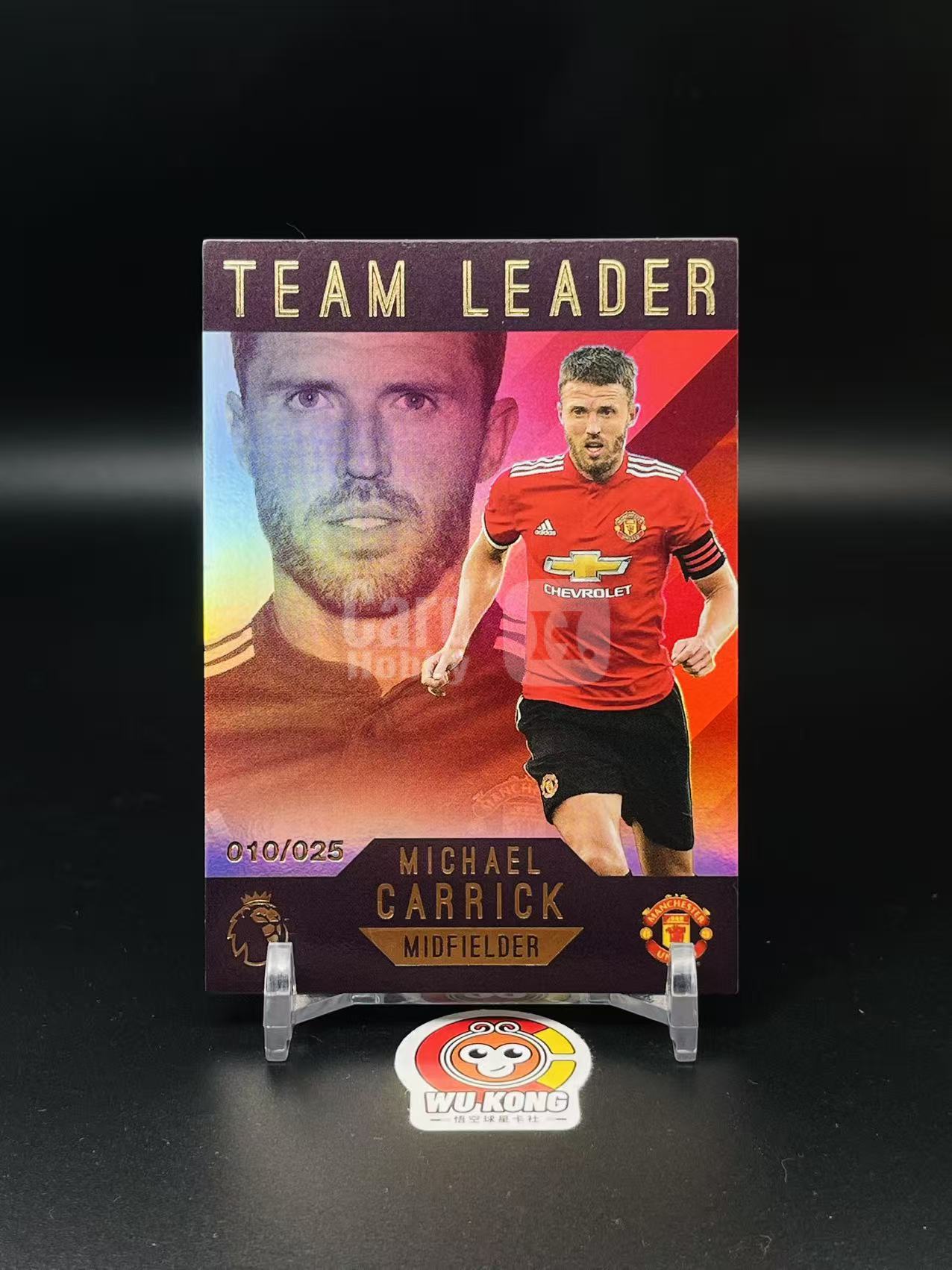 2016 Topps Premier Michael Carrick 英超 卡里克 1/25编 首编 老卡 曼联 主教练 名宿 实卡精美 投资必备 值得收藏【悟空拍卖】wd