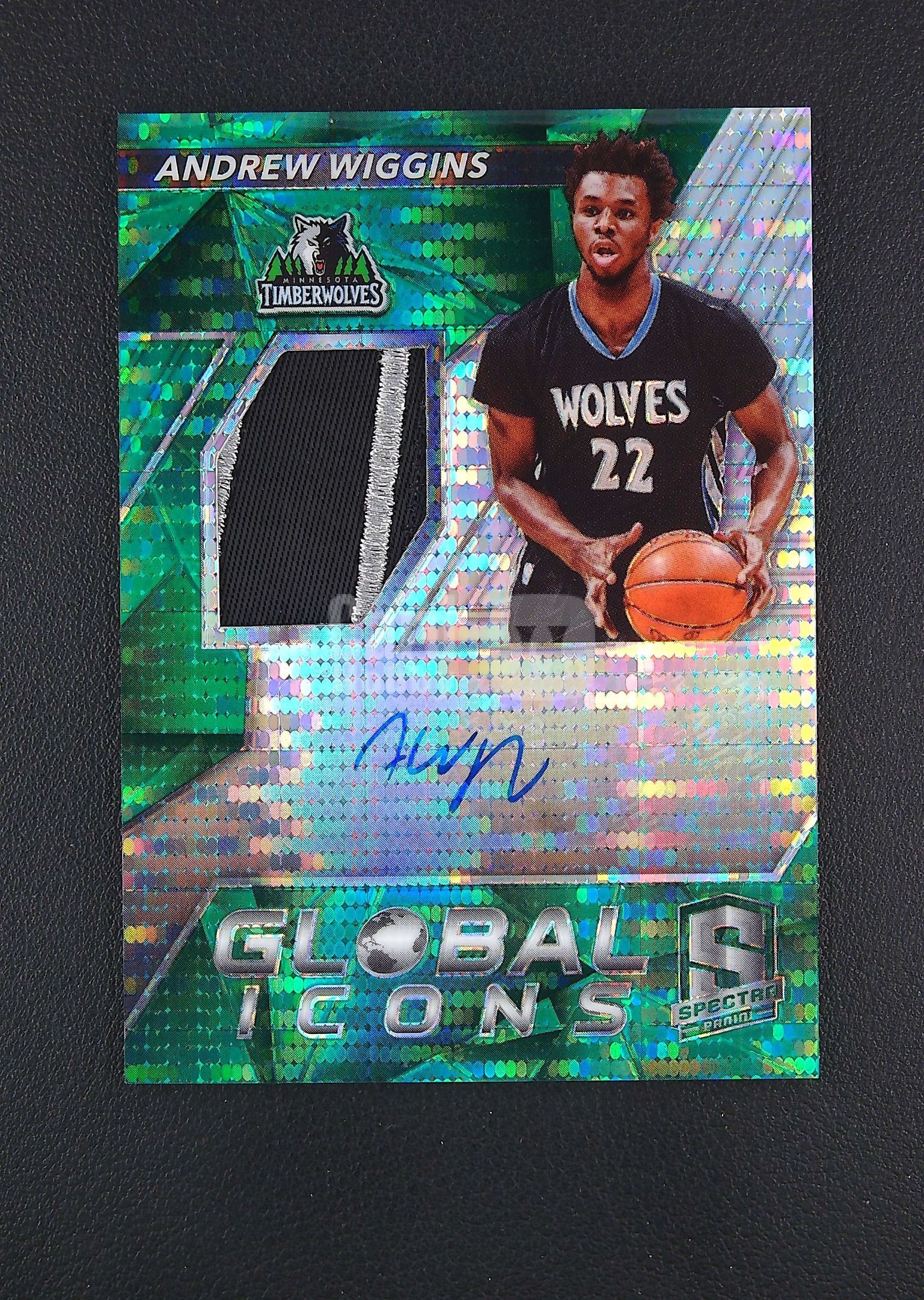 【古都代卖】 2016-17 Panini Spectra Andrew Wiggins 安德鲁 威金斯 维金斯 森林狼 光谱 Patch ...