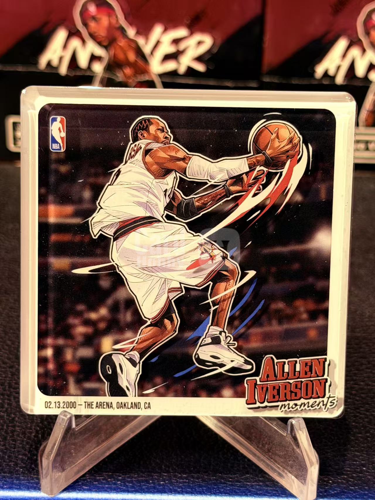 2026 Nuts Collect 艾弗森时刻系列磁吸贴 Allen Iverson 冰箱贴 拉杆 2