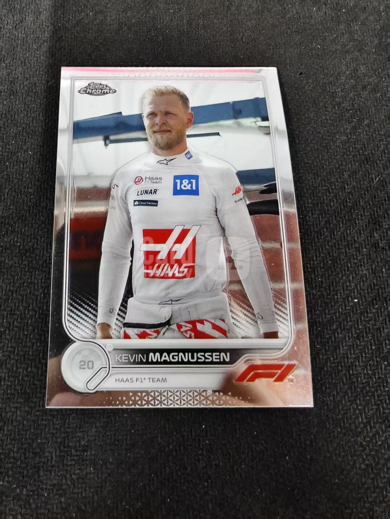 2022 Topps Chrome F1 Kevin Magnussen 凯文 马格努森 哈斯 划痕 边角瑕疵#74
