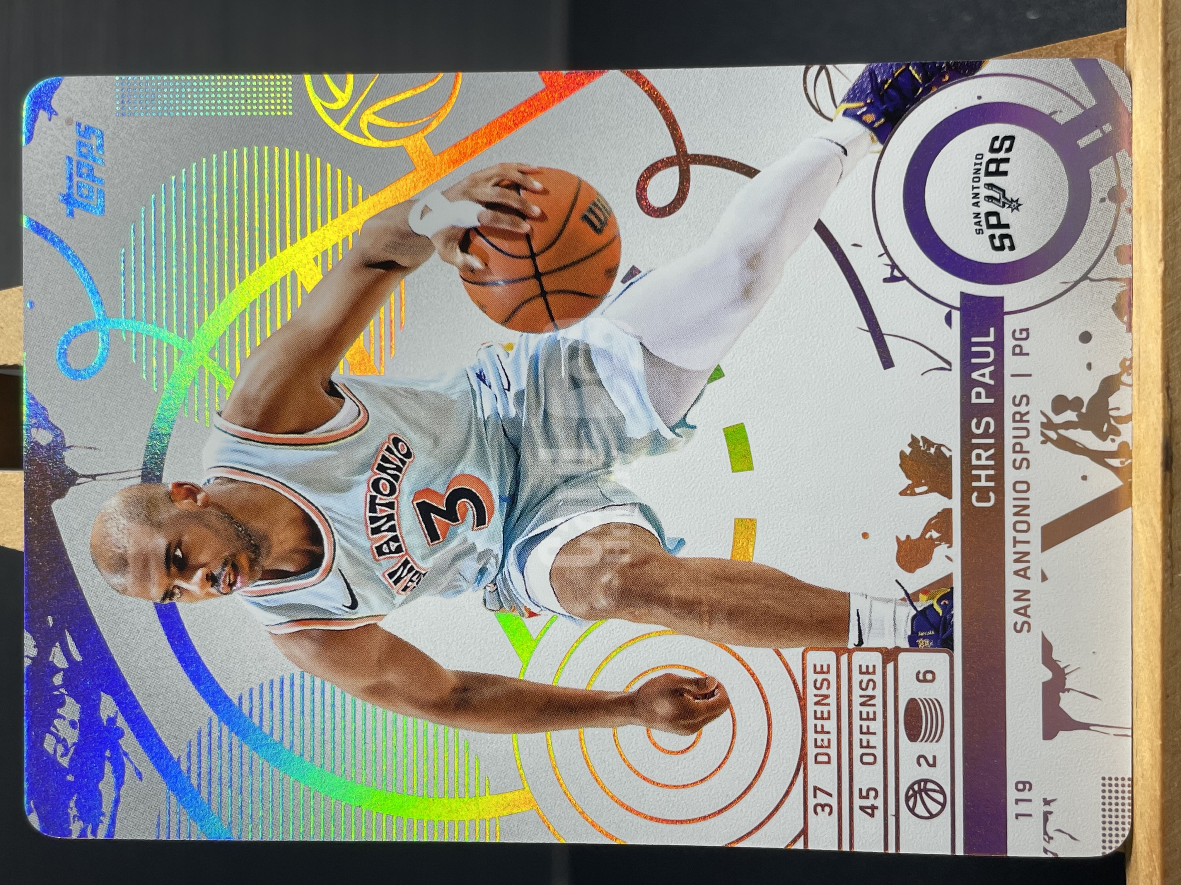 (T3)  2025 TOPPS 折射  CP3 克里斯 保罗 马刺   近期大热球星  收藏凑套必备 卡品如图 ！！！