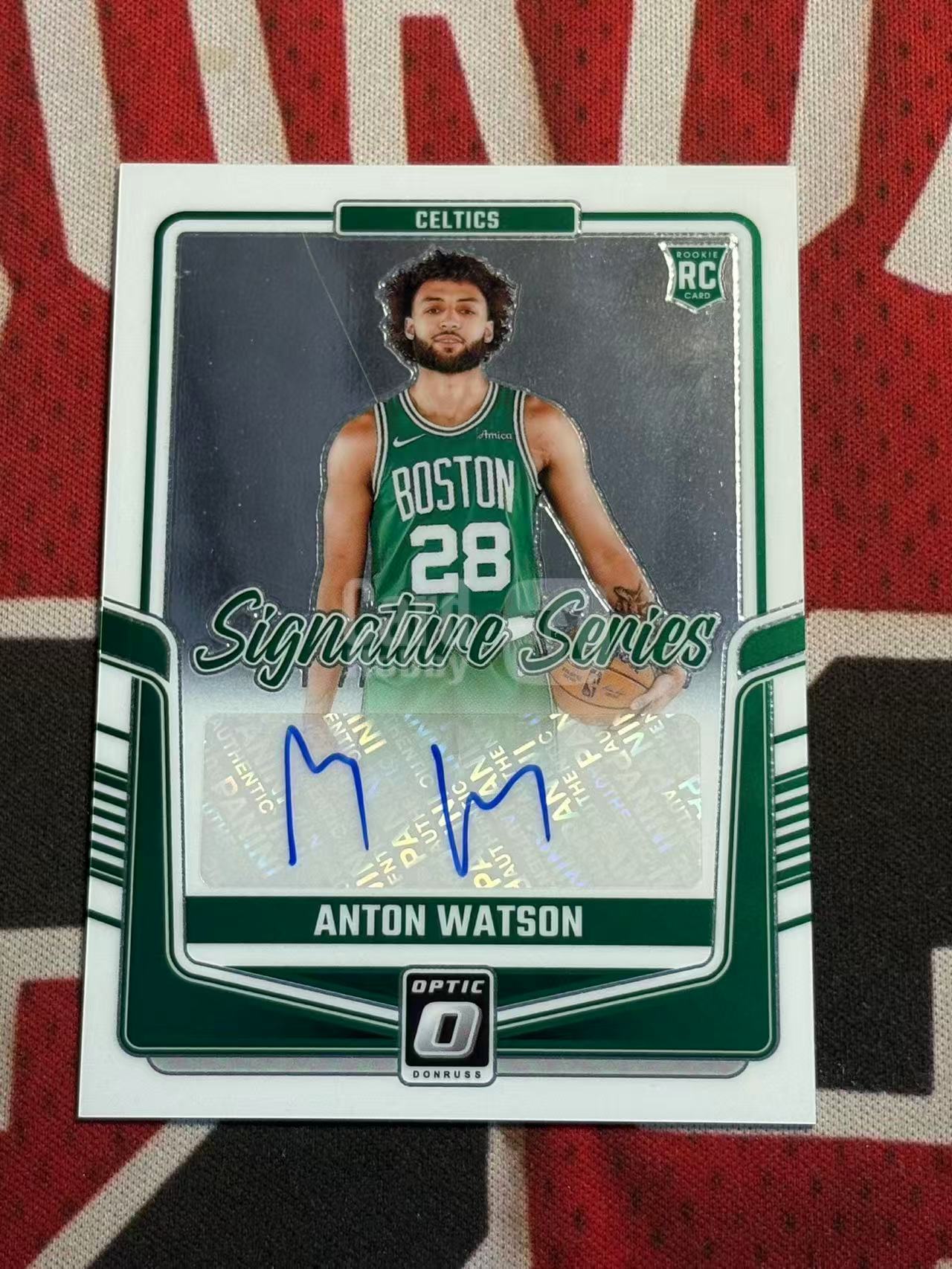 2024-25 PANINI DONRUSS OPTIC 杜蕾斯系列 凯尔特人 新秀RC 安东沃特森 签字卡 新秀签 SS签 专收凑套必备【烂臭嘴拍卖】