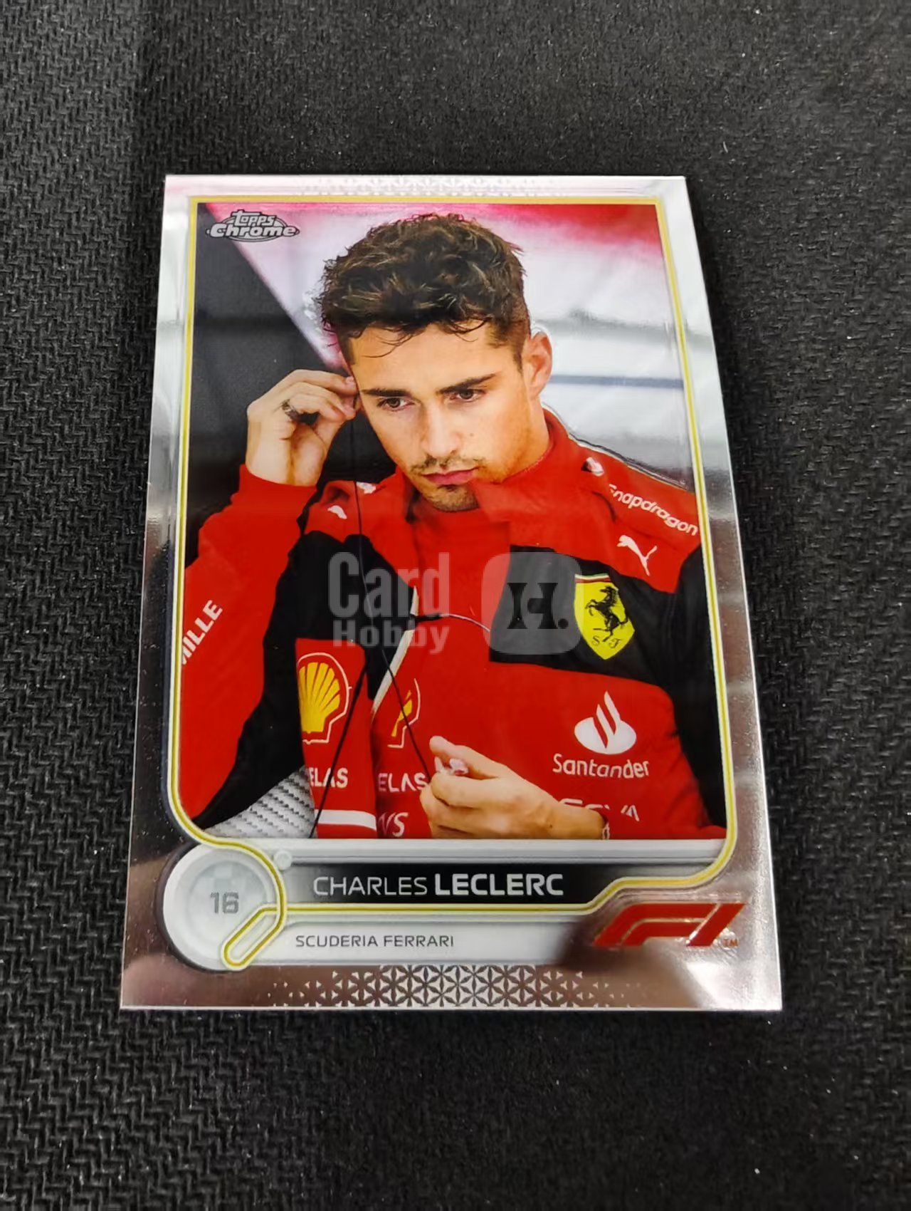 2022 Topps Chrome F1 Charles Leclerc 勒克莱尔 法拉利车队 划痕 边角瑕疵#26