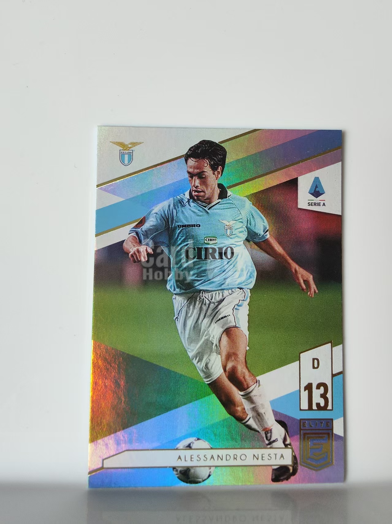 2019-20 Panini Chronicles Alessandro Nesta 亚历山德罗 内斯塔 拉齐奥  意甲 折射 编年史Elite 卡品如图 Q003W