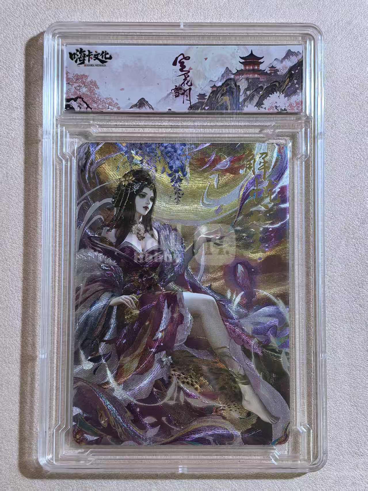 嗨卡文化《风花雪月》西汉篇系列 古风美女 “解忧公主”FHXY 11 闪卡 原卡砖 默认微瑕 卡品如图