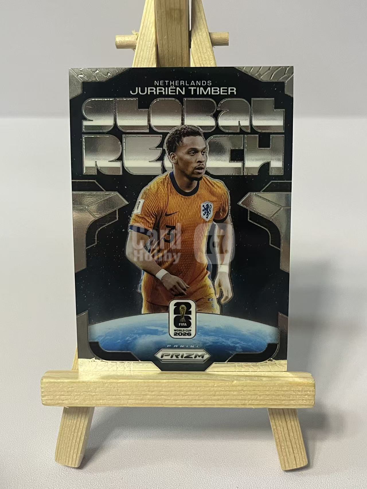 2026 Panini Prizm jurrien timber 廷贝尔 荷兰 特卡 世界杯 实卡精美 卡品如图 LZ5