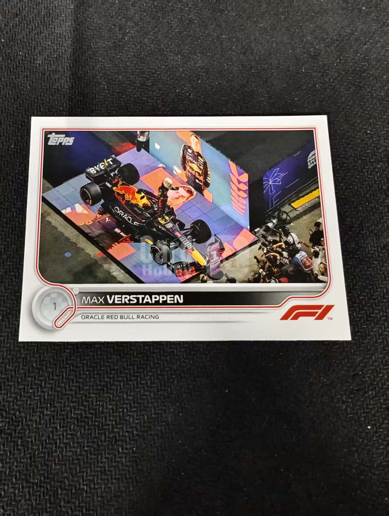 2022 Topps Chrome F1 Max Verstappen 维斯塔潘 红牛 划痕 边角瑕疵 @3
