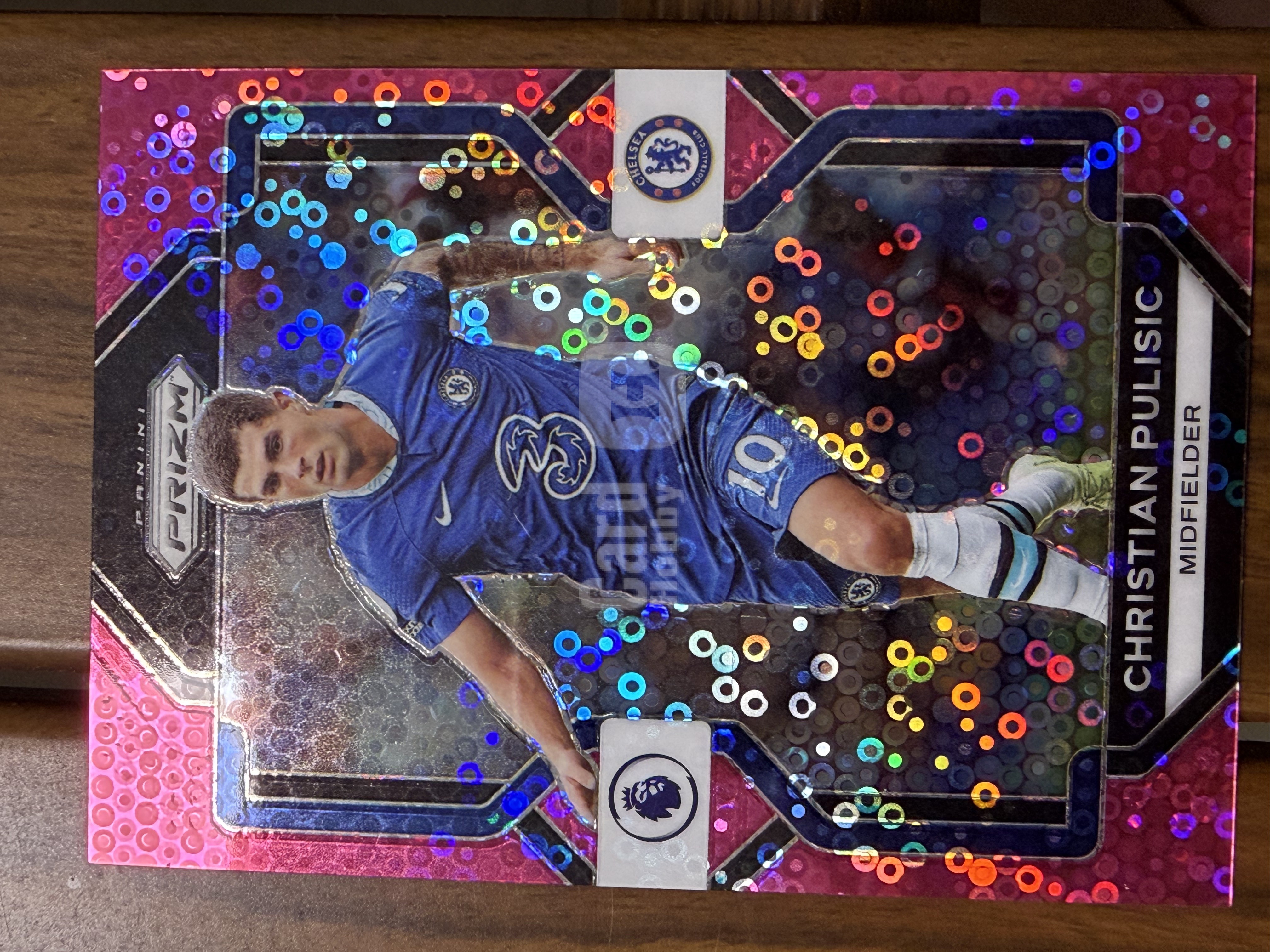 2022-23 Panini Prizm Christian Pulisic PZ 世界杯 美国队长 英超 切尔西 AC米兰 克里斯蒂安 普利希奇 /99编 折射 粉折 粉泡泡折射 稀有收藏必备