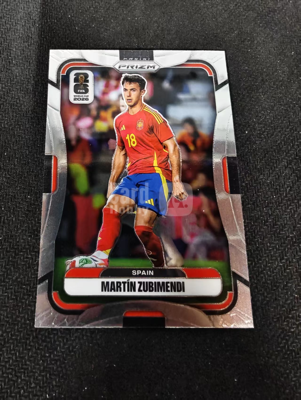 2026 Panini World Cup Prizm MARTIN ZUBIMENDI 苏比门迪 祖比门迪 阿森纳 西班牙 PZ世界杯 划痕 边角瑕疵#66
