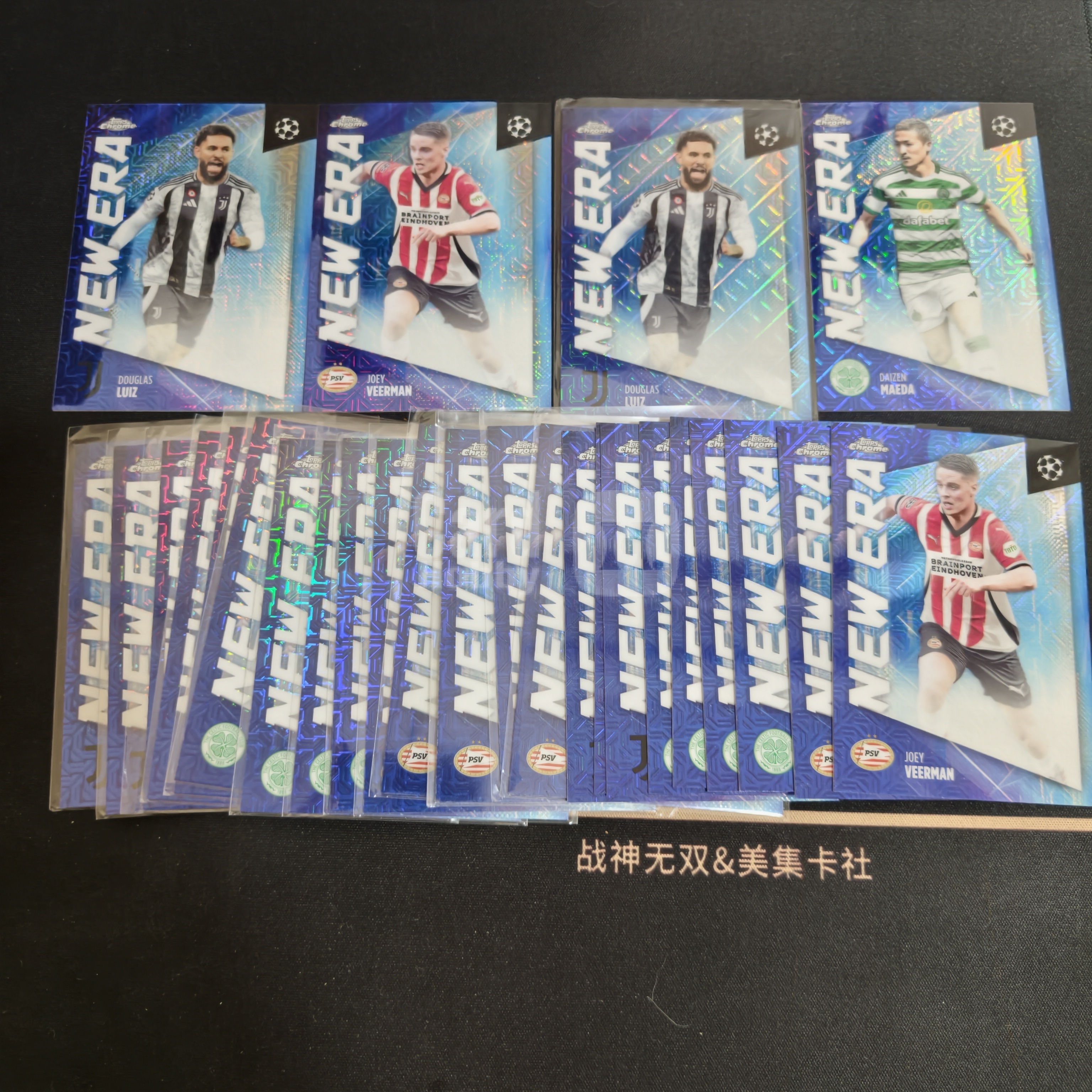 Topps Chrome UCC 欧冠 新时代 尤文图斯 埃因霍温 凯尔特人 道格拉斯・路易斯 乔伊・费尔曼 道格拉斯・路易斯 lot 战神无双(p1tag)