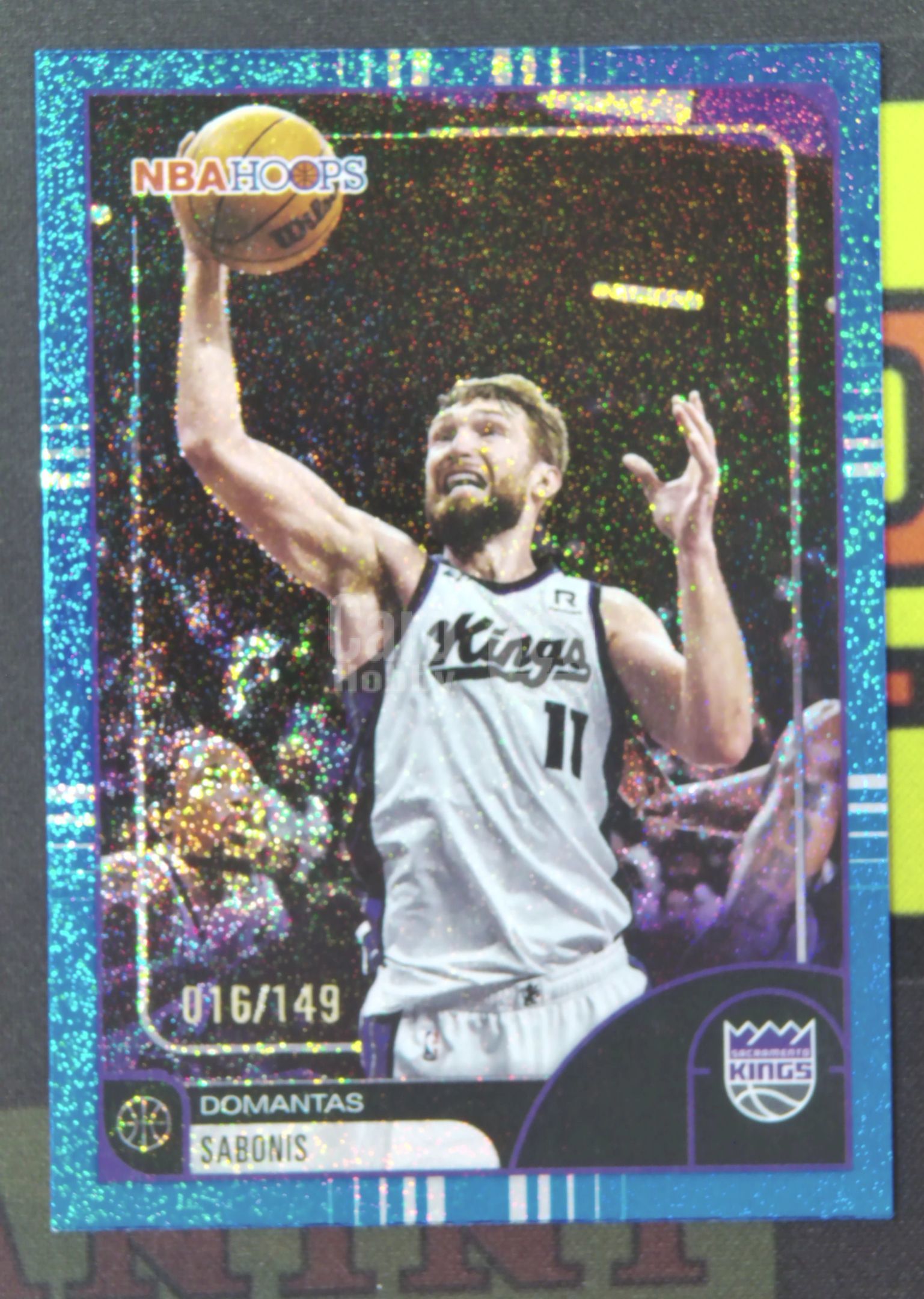 2025-26 Topps NBA Hoops Domantas Sabonis Nirvana Project 多曼塔斯 萨博尼斯 国王 016/149 蓝闪 折射 卡品如图 卫老板¥