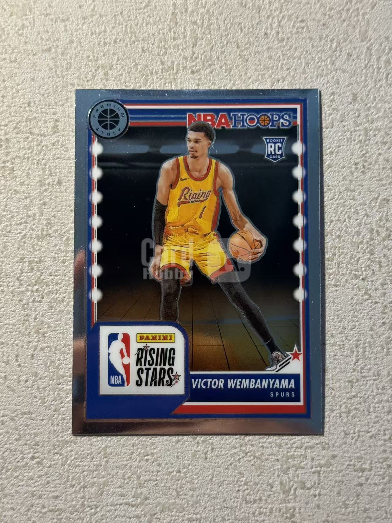 2023-24 Panini Premium Stock Victor Wembanyama RC 马刺 新秀rc 文班亚马 特卡 sp 经典选图 收藏必备