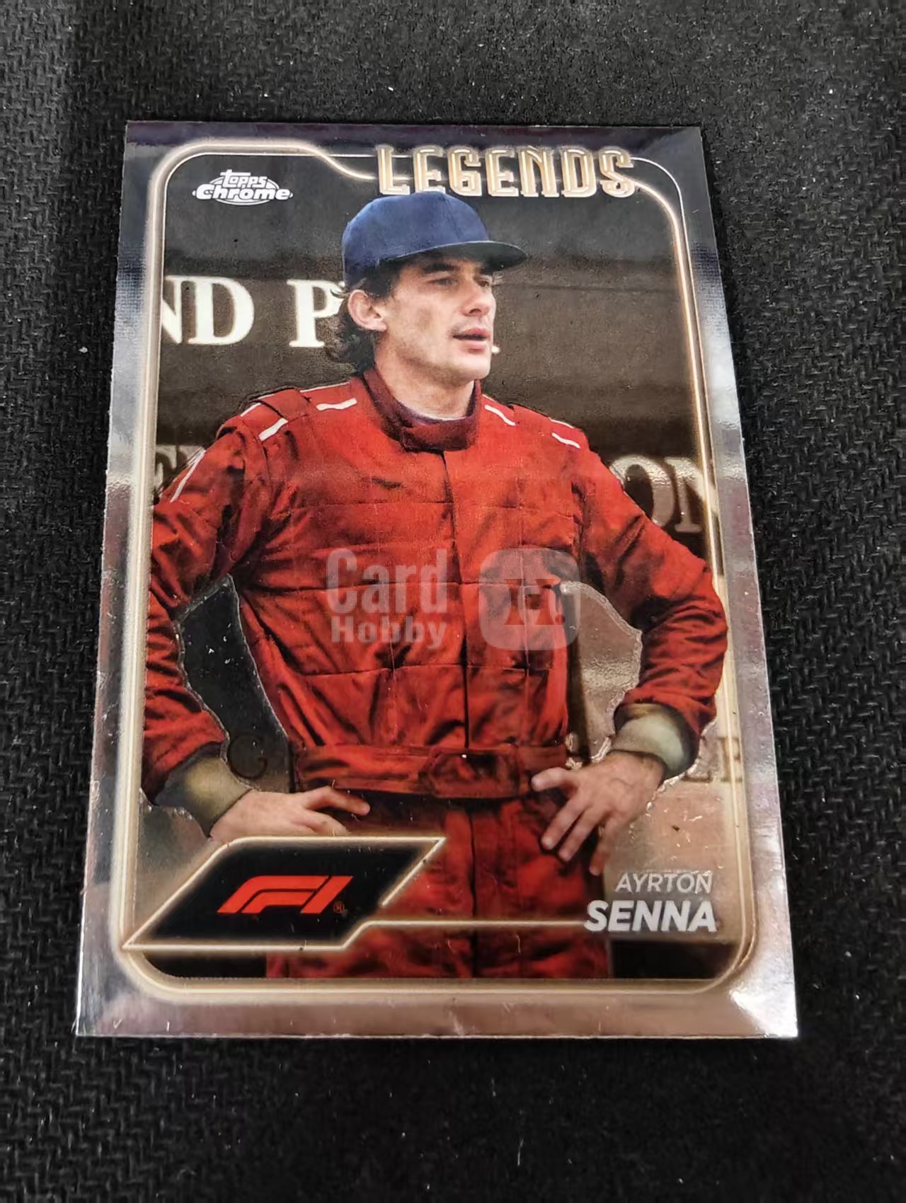 2024 Topps Chrome F1 Ayrton Senna 埃尔顿 塞纳 划痕 边角瑕疵 #188