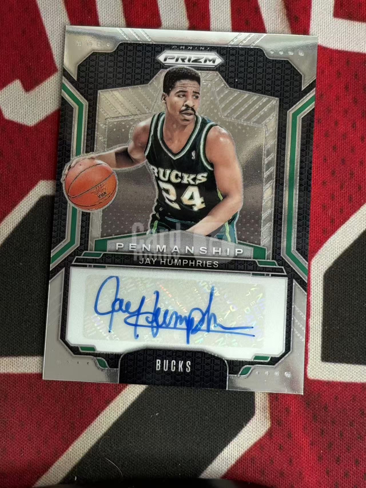 2024-25 Panini Prizm PZ系列 Jay Humpheries 雄鹿名宿 杰伊亨弗里斯 龙汉杰 签字卡 书法签 专收凑套必备【烂臭嘴拍卖】