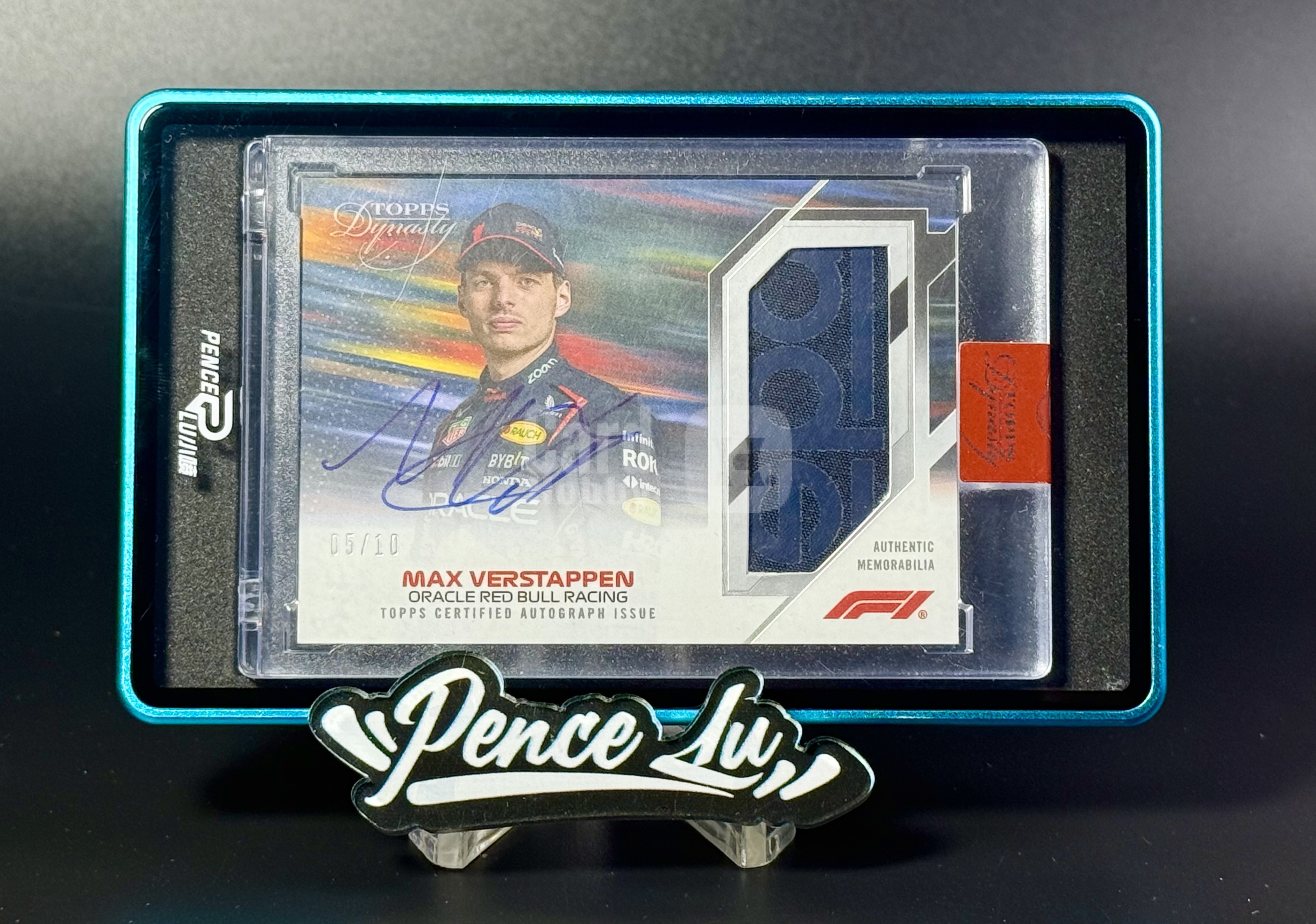 【喷子拍卖】2023 Topps dynasty F1 Max Verstappen 王朝 红牛车队 冠军车手 维斯塔潘 10编 patch ...