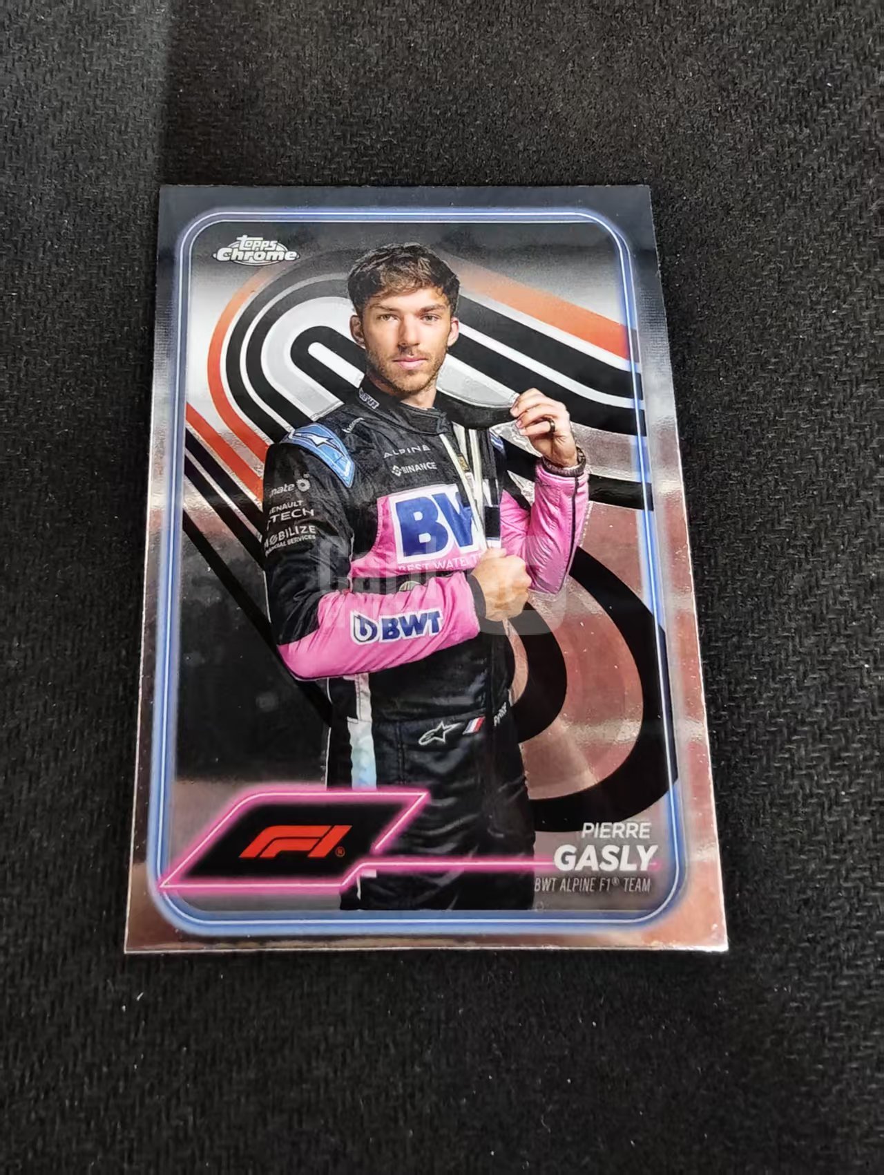 2024 Topps Chrome F1 Pierre Gasly 皮埃尔 加斯利 划痕 边角瑕疵 #10