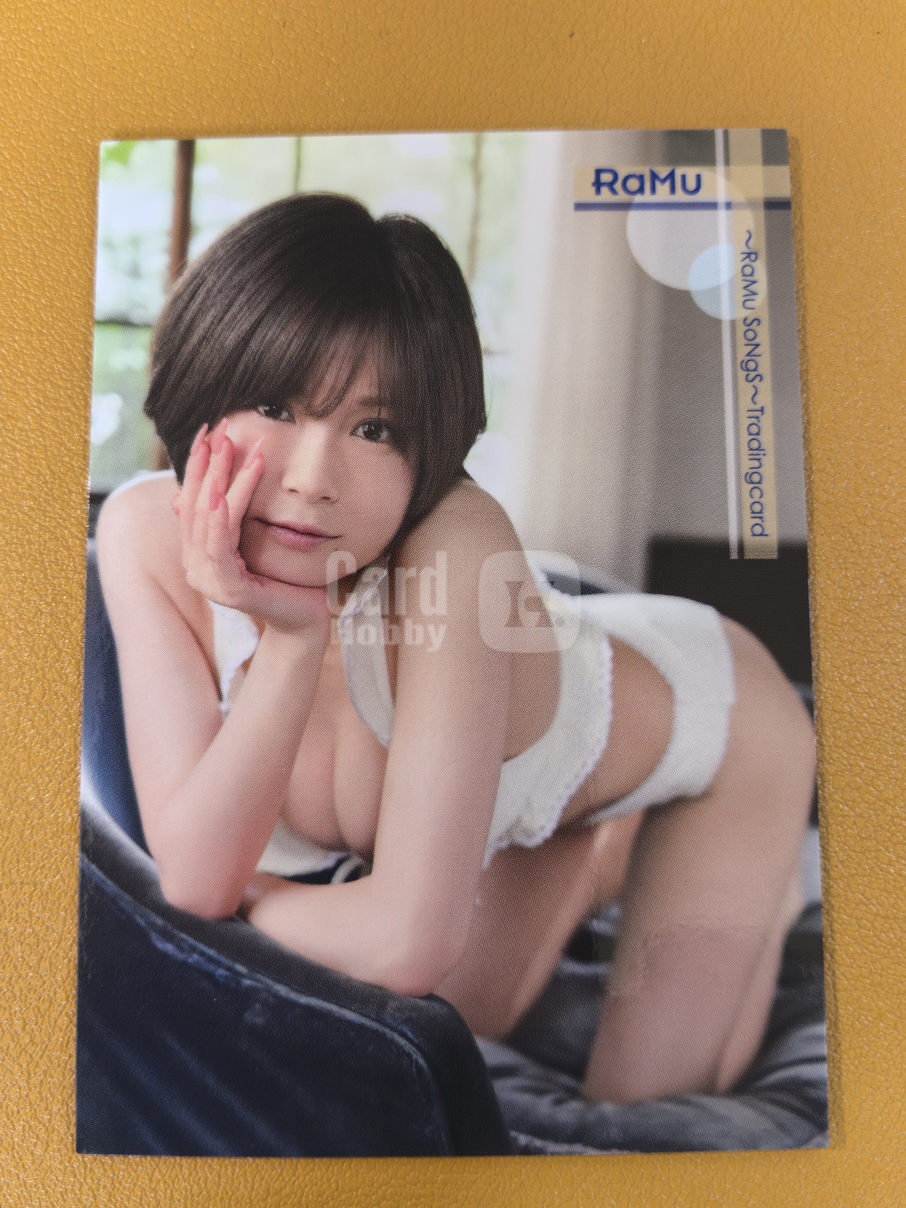 Woohoo偶像艺人【日本直购】RAMU base普卡 实卡超好看绝版稀有写真偶像明星美女车模特妹卡