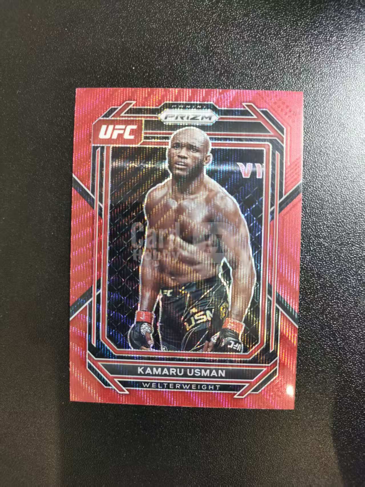 2026 Panini PRIZM UFC Kamaru Usman 卡马鲁·乌斯曼 UFC 红波纹折 收藏凑套 卡品如图 免费代拍CLB28
