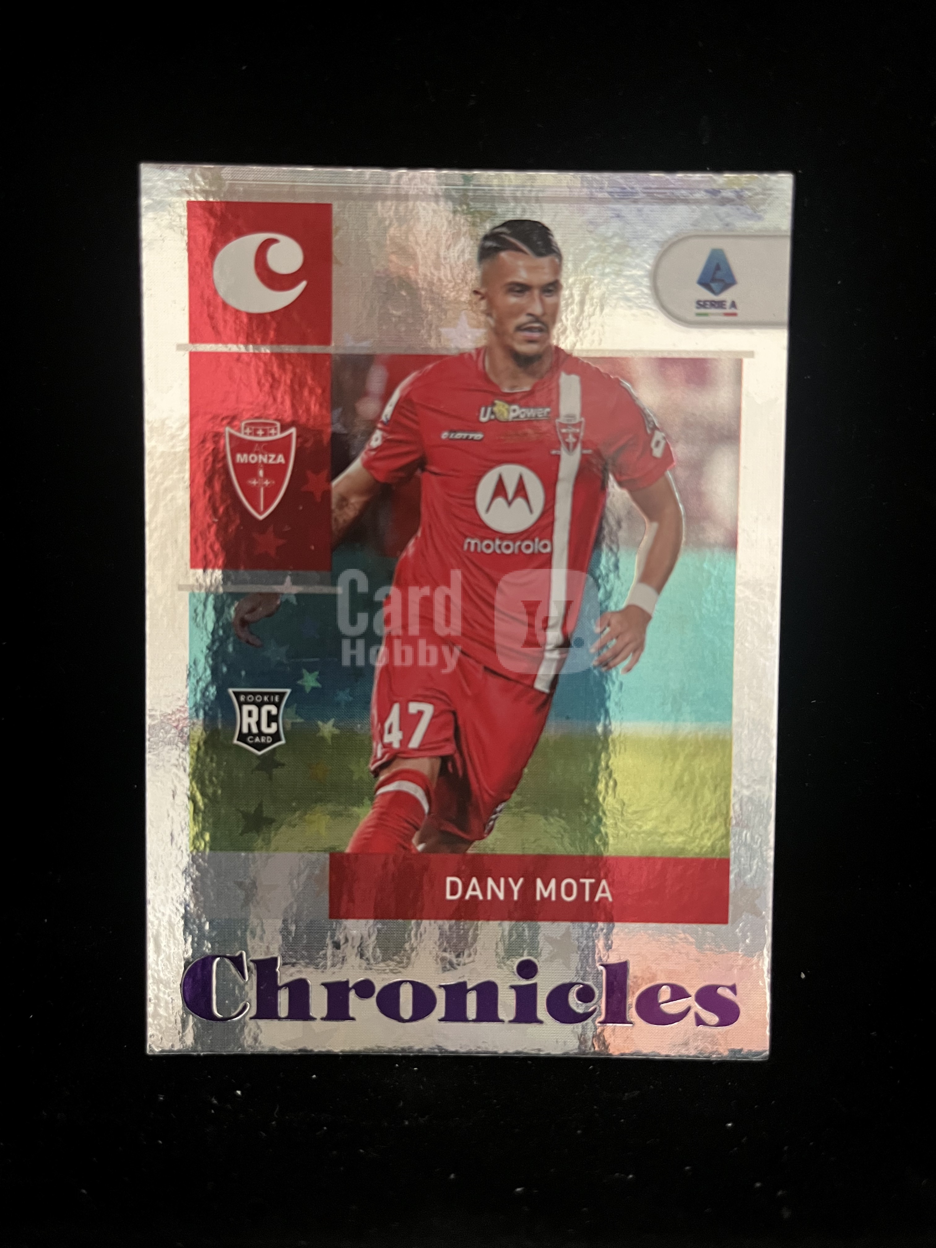 免费代拍 2022 Panini Chronicles 意甲 达尼·莫塔 Dany Mota RC 紫折 卡品如图#A区800