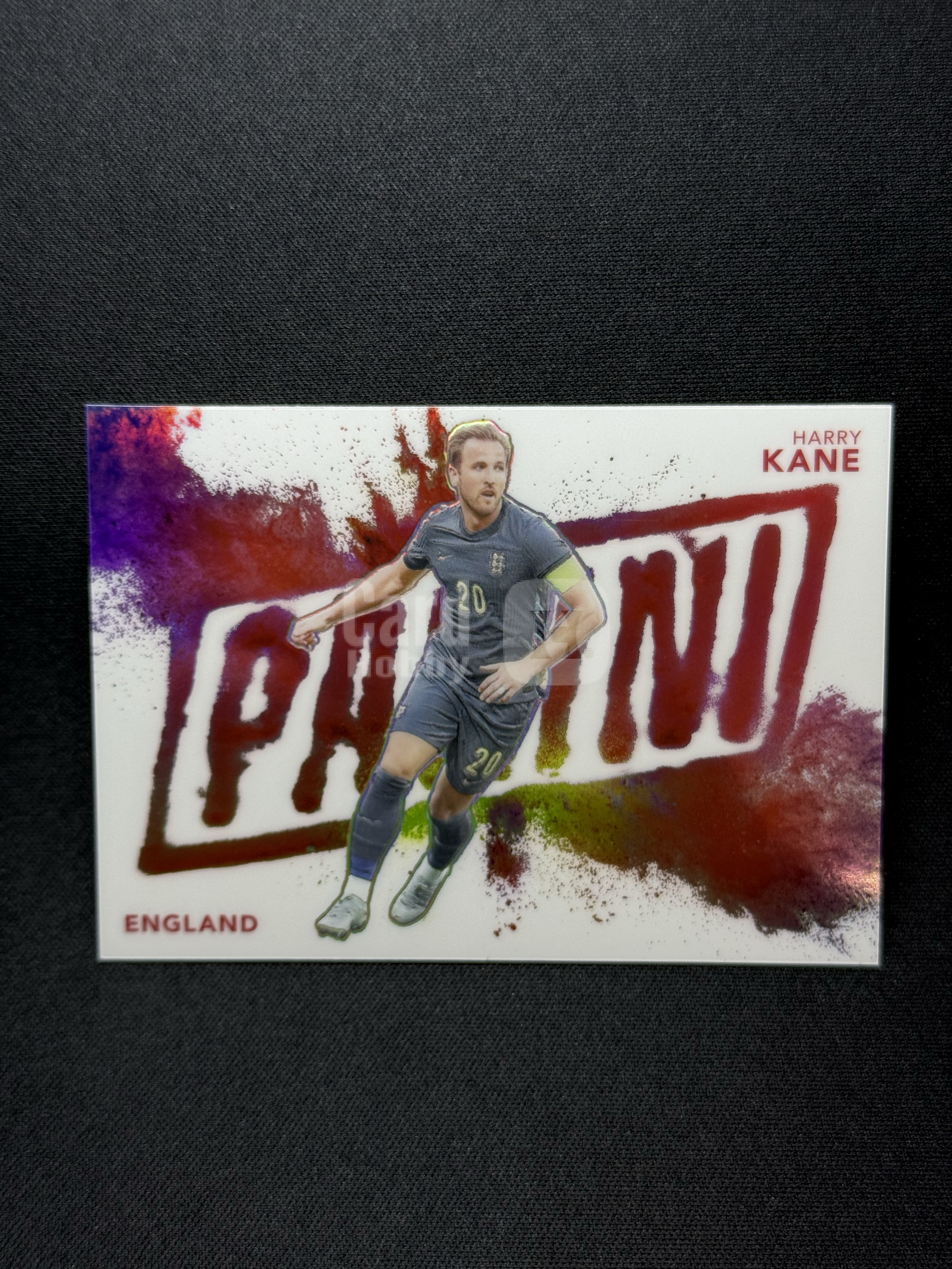 2024 Panini The National Harry Kane 【小贝代拍】国展包 展会包 英格兰 哈里 凯恩 16/44编 泼墨 大比例 SSP 瑕疵如图 拍前看描述 H 安西CW