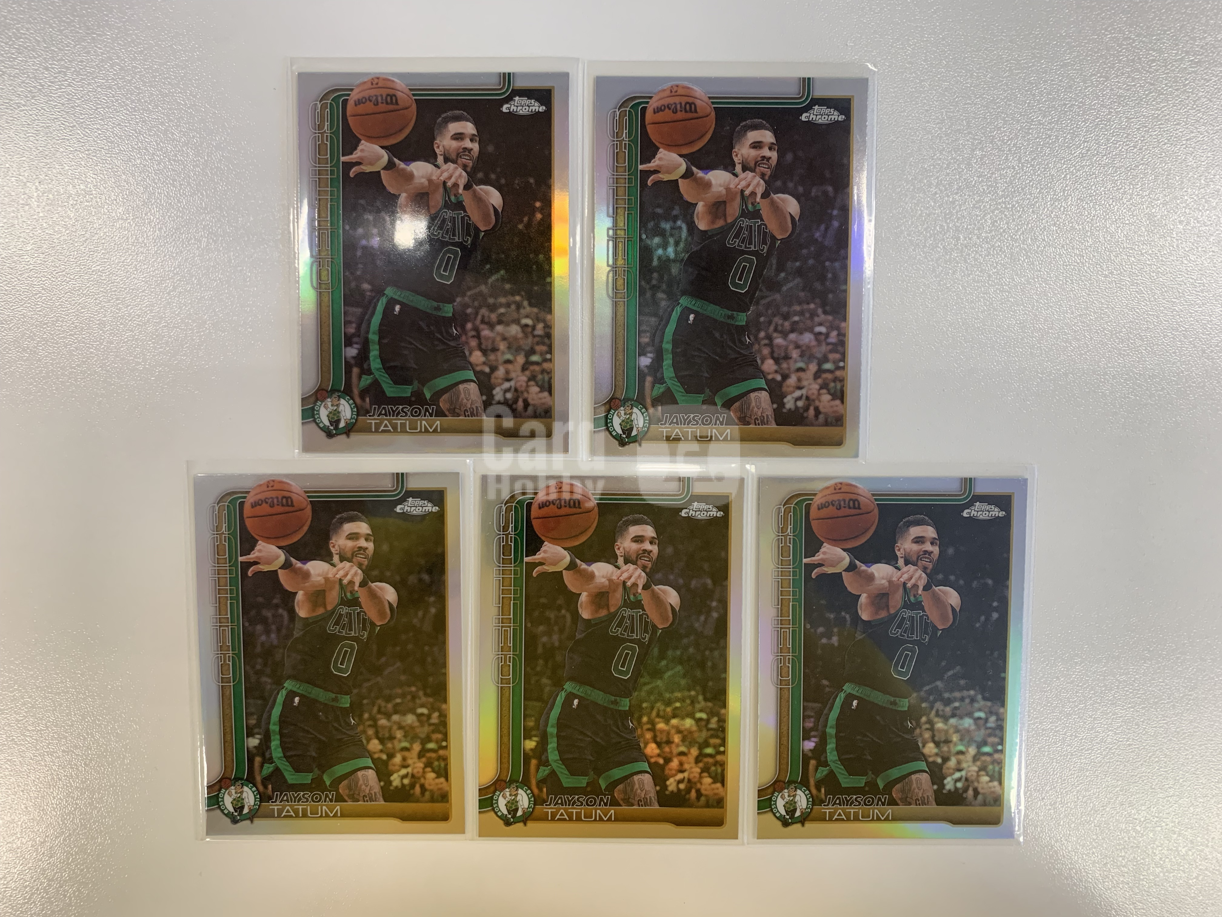 2025-26 Topps Chrome Update Jayson Tatum 杰森 塔图姆 凯尔特人 银折打包 ALG