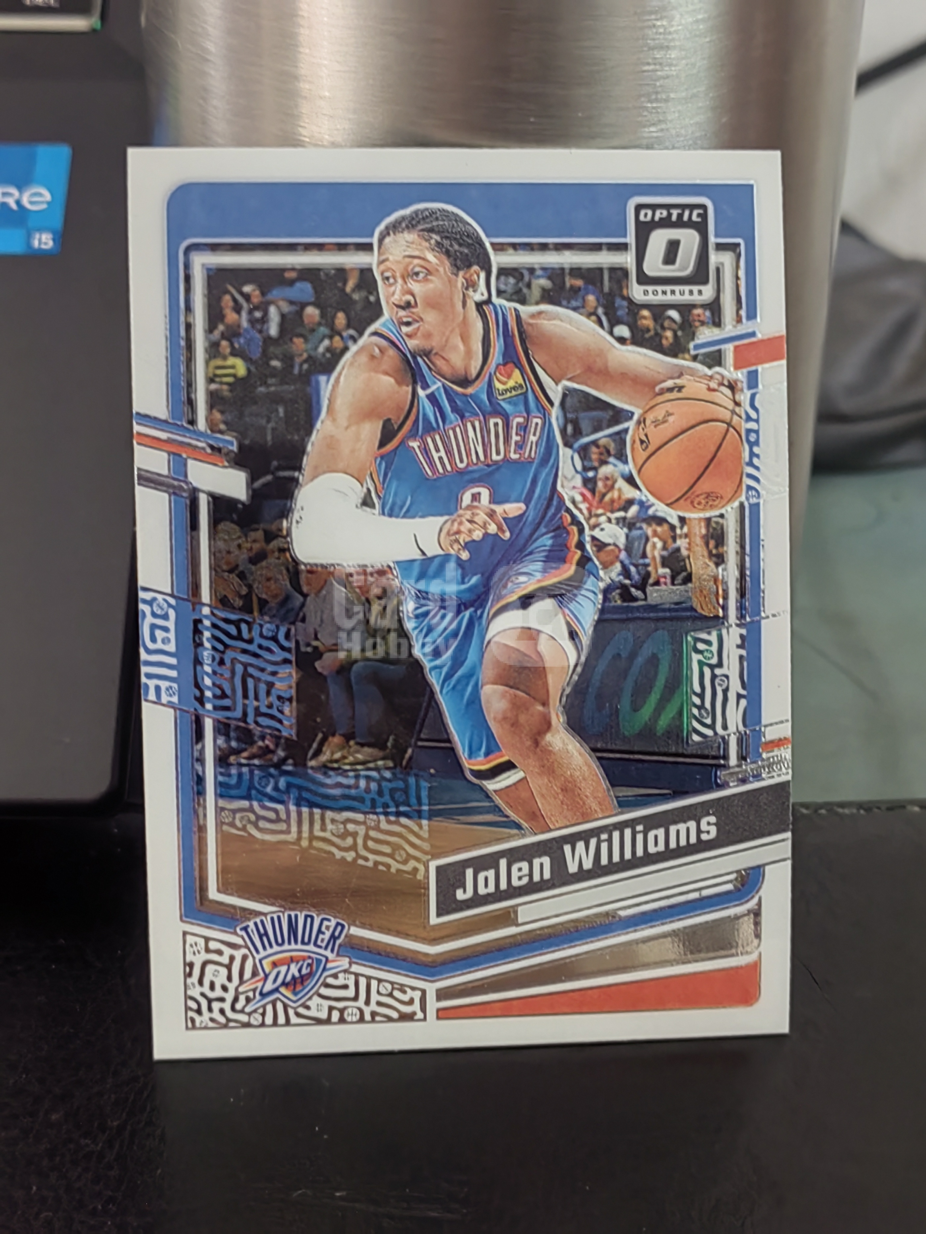 2023-24 Panini Donruss Optic Jalen Williams 杜蕾斯 OP 杰伦威廉姆斯 老八 雷霆 篮 白边白角 不保卡品 卡品如图