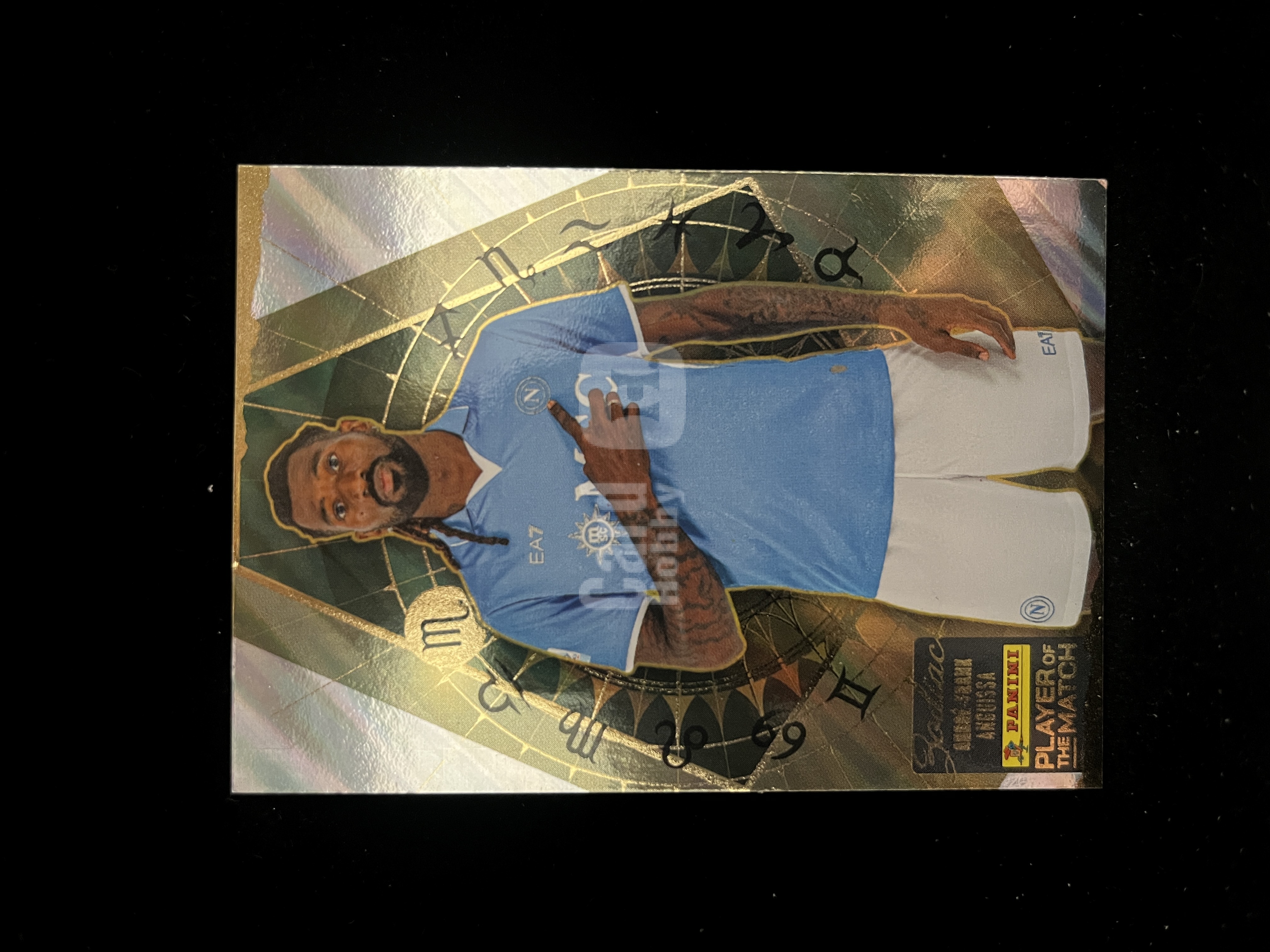免费代拍 2025 Panini Player of the Match 意甲 安古伊萨 Andre-Frank Zambo Anguissa 折射 卡品如图#H907
