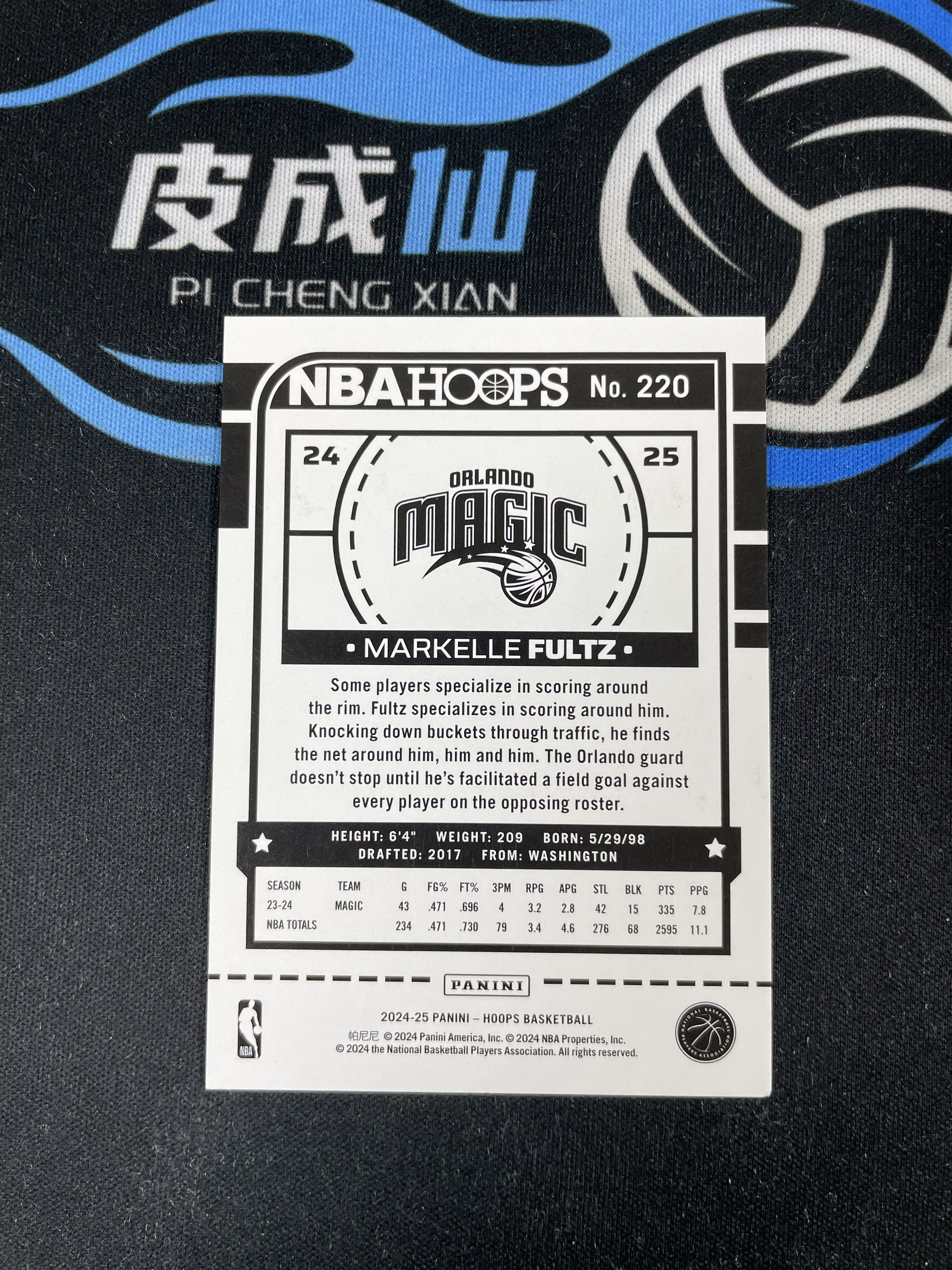 【皮成仙拍卖 统一手续费6%】 PANINI 24-25 HOOPS 魔术 富尔茨 祥云折射 75编 凑套必备 值得收藏【只发顺丰】柱子123