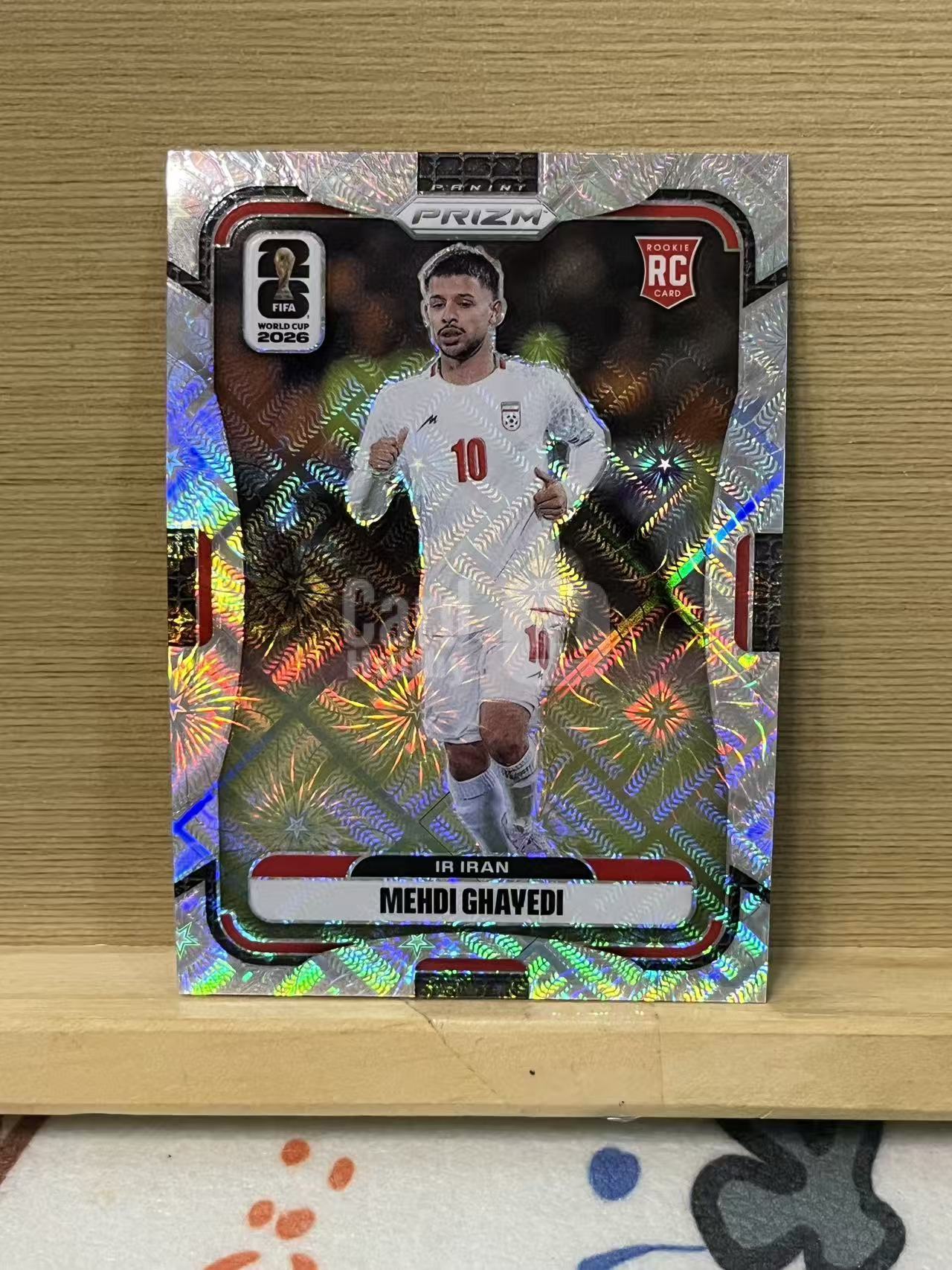 2026 Panini World Cup Prizm mehdi ghayedi RC 加维迪 新秀 伊朗 烟花折 银折 世界杯 实卡精美 卡品如图 LA-1