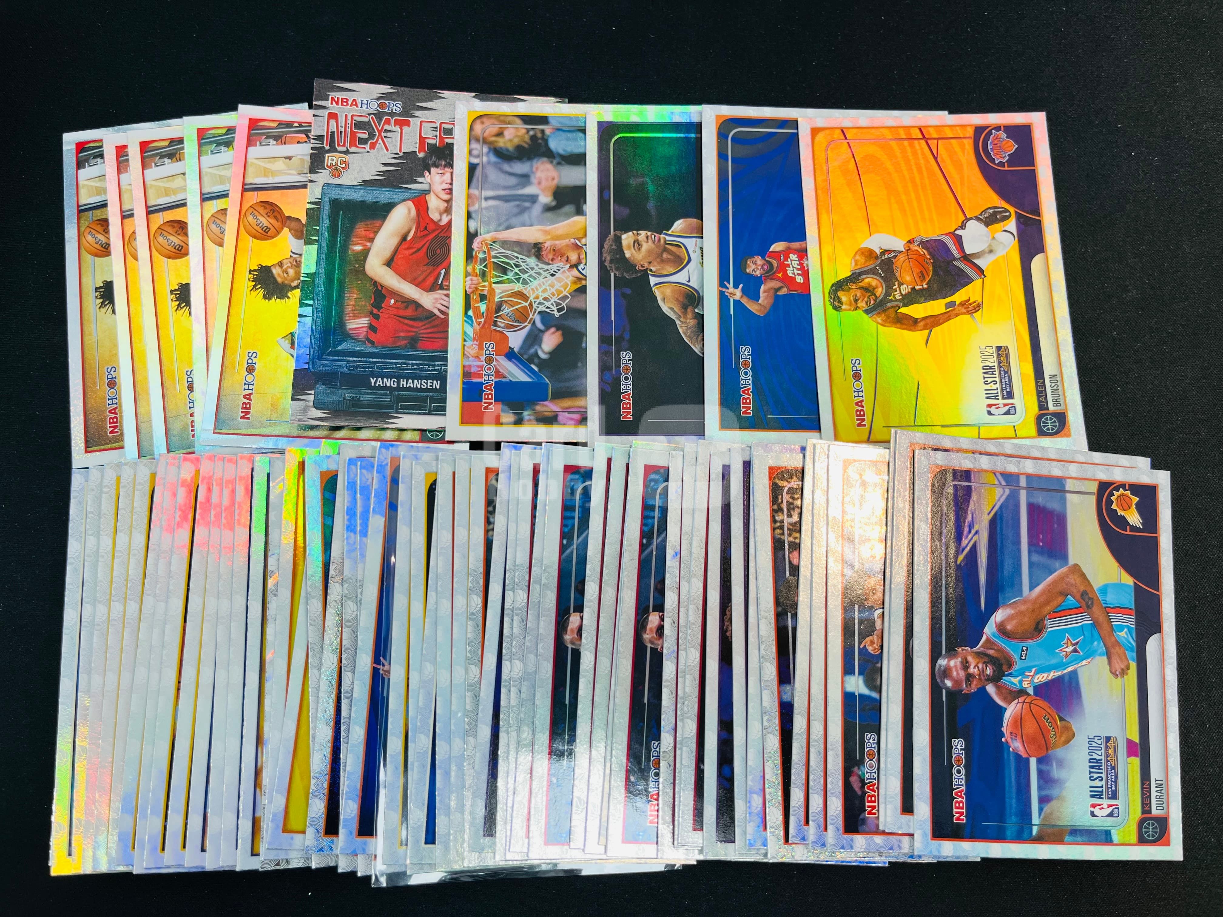 【古都代卖】 2025-26 Topps Hoops 凯文 杜兰特 杰伦 布伦森 杨瀚森 唐斯 特雷杨 利拉德等 银折 Base 特卡 不保卡 ...