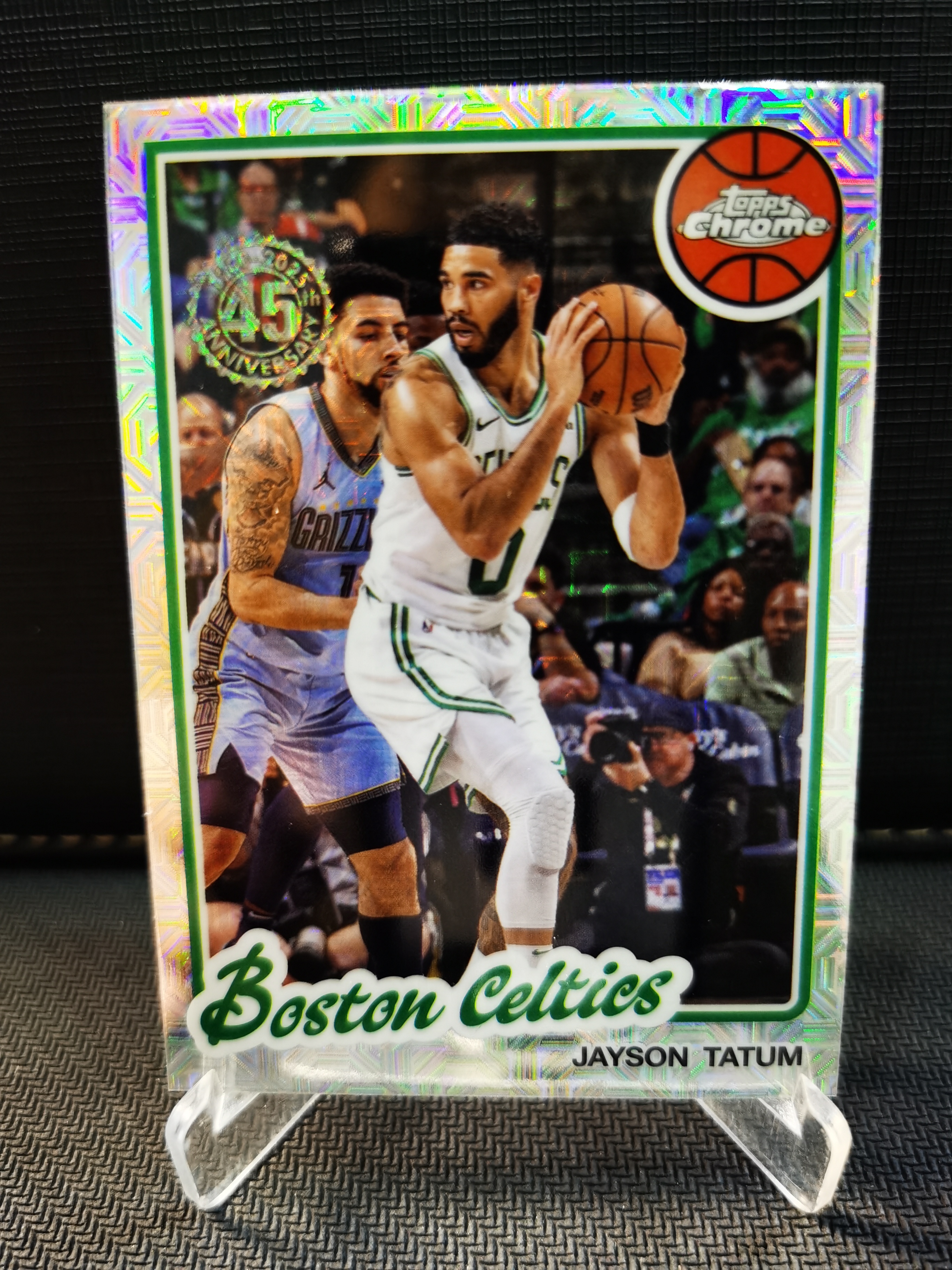 2025-26 Topps flagship Jayson Tatum mojo折 复古1980 45周年 图图 杰森 塔图姆 凯尔特人 收藏必备 卡品如图 -猕猴桃-【乌苏拍卖】