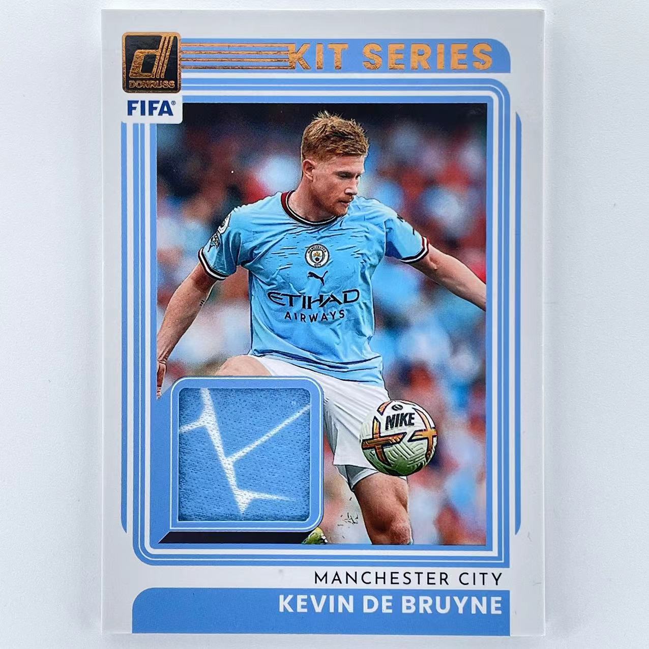 G 2022-23 Panini Donruss De Bruyne 凯文 德布劳内 丁丁 曼城 比利时 世一中 杜蕾斯FIFA 球衣物料 双色小窗 Kit Series 特卡 铜平行 轻印如图 三月#