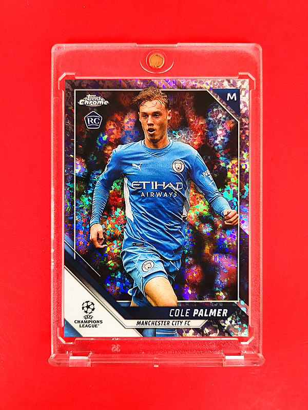 2021-22 TOPPS CHROME UEFA Champions League 科尔·帕尔默 RC (( 正新秀 折射 限量275张 品好,搏psa10分 )) ebay奇迹