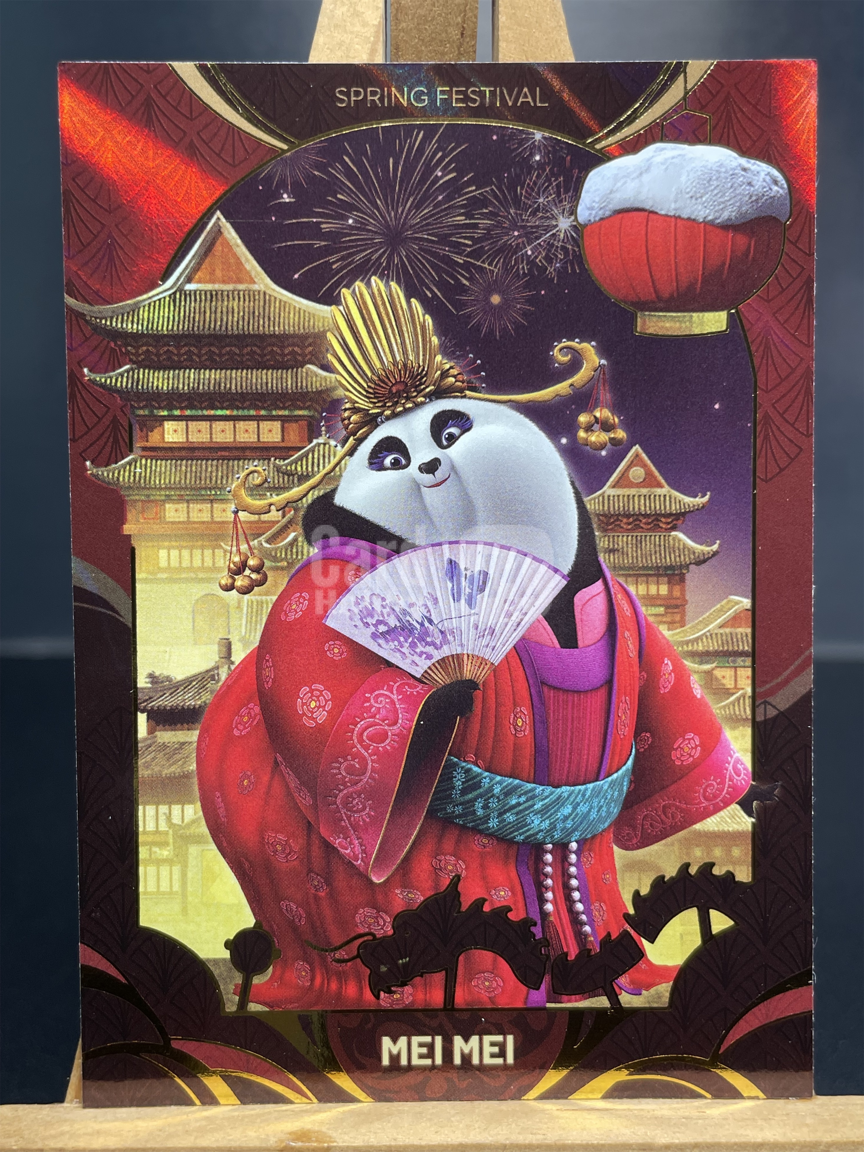 (K9)  2024 Finding Unicorn 功夫熊猫 LEGENDARY 系列 华夏卡 折射   美美   收藏凑套必备 卡品如图 ！！！