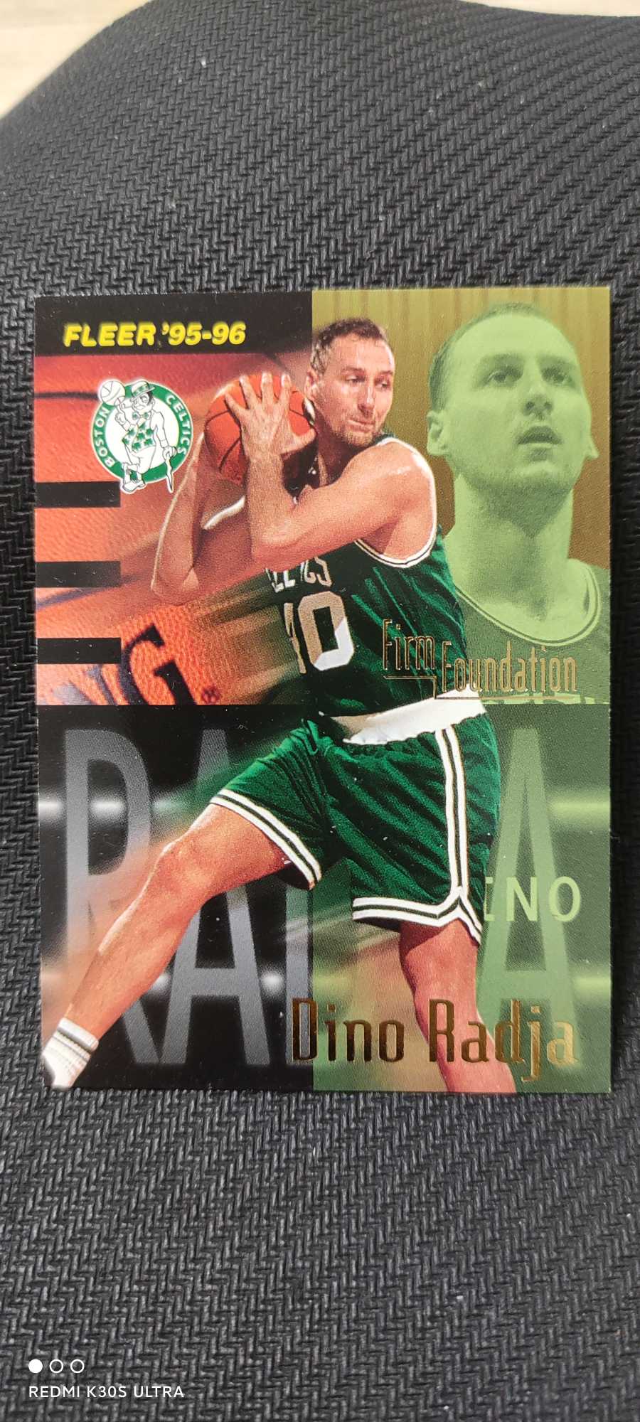 1995-96 Fleer Basketball Dino Radja 迪诺 拉迪亚 凯尔特人队 收藏必备 可累计