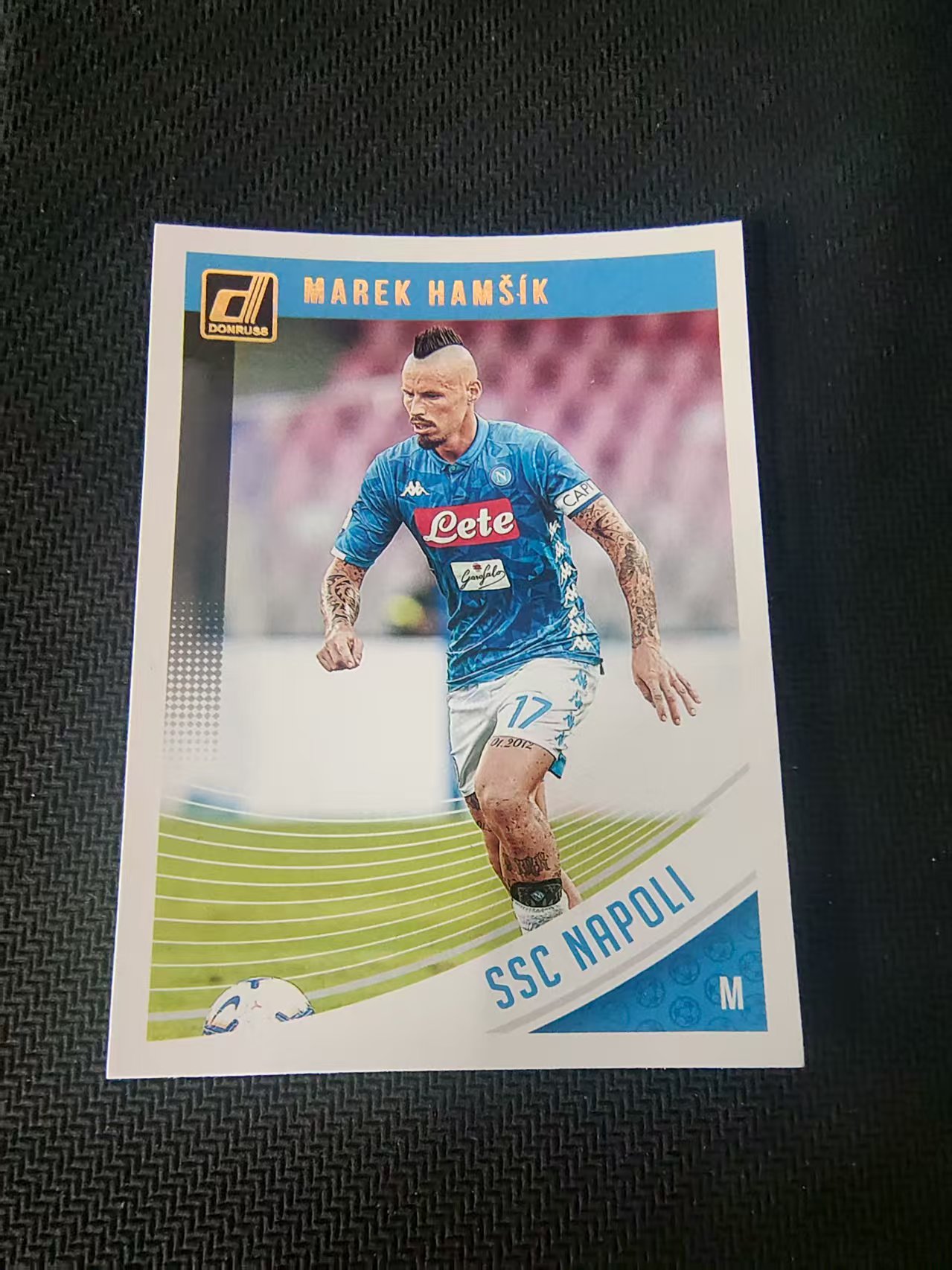 【可合并,不累计】2018-19 Panini Donruss Marek Hamsik 那不勒斯 哈姆西克 杜蕾斯 划痕 边角瑕疵 #74