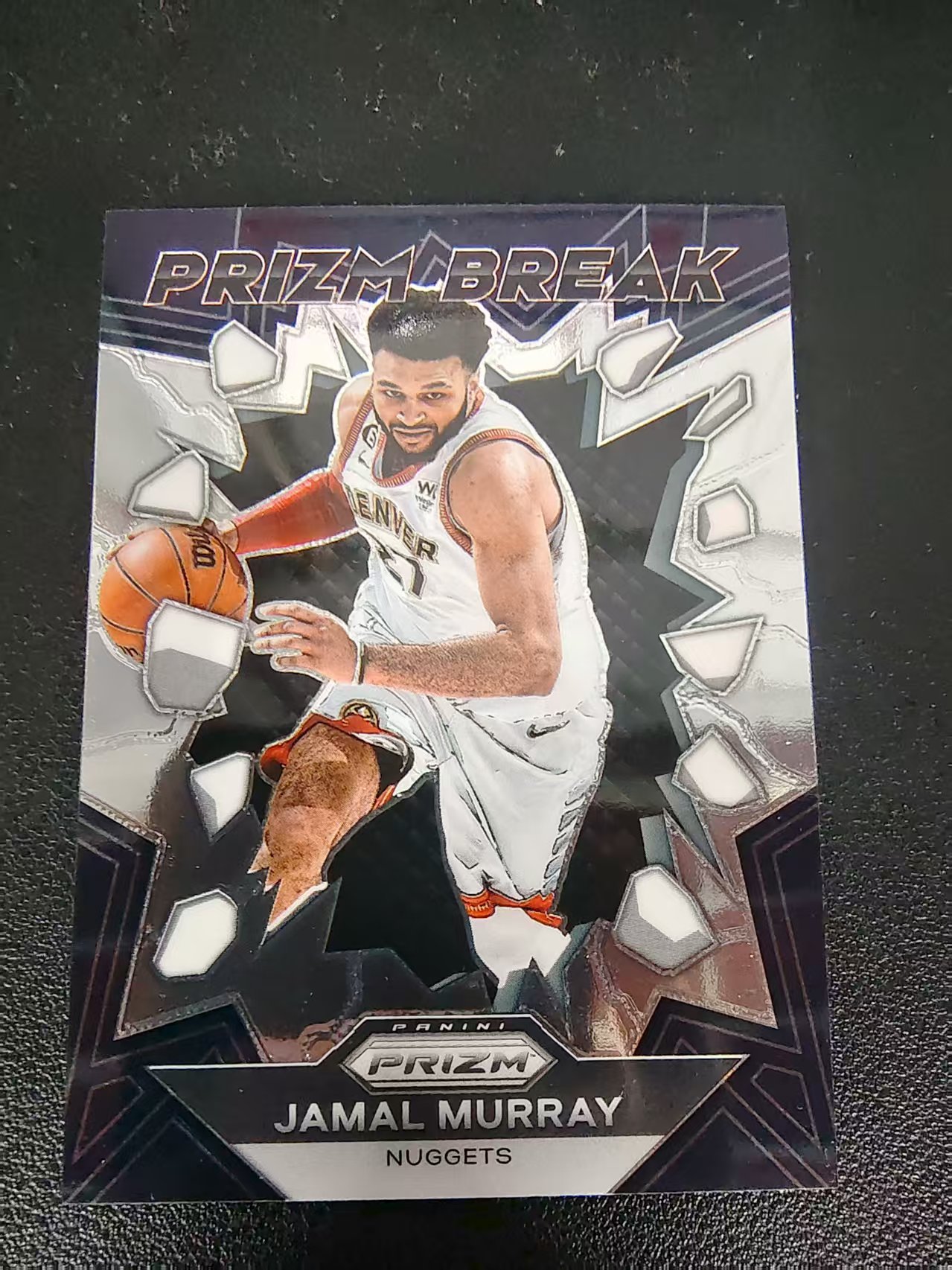 【可合并,不累计】2023-24 Panini Prizm Jamal Murray 贾马尔 穆雷 掘金 break特卡 PZ 划痕 边角瑕疵 介意勿拍 #21