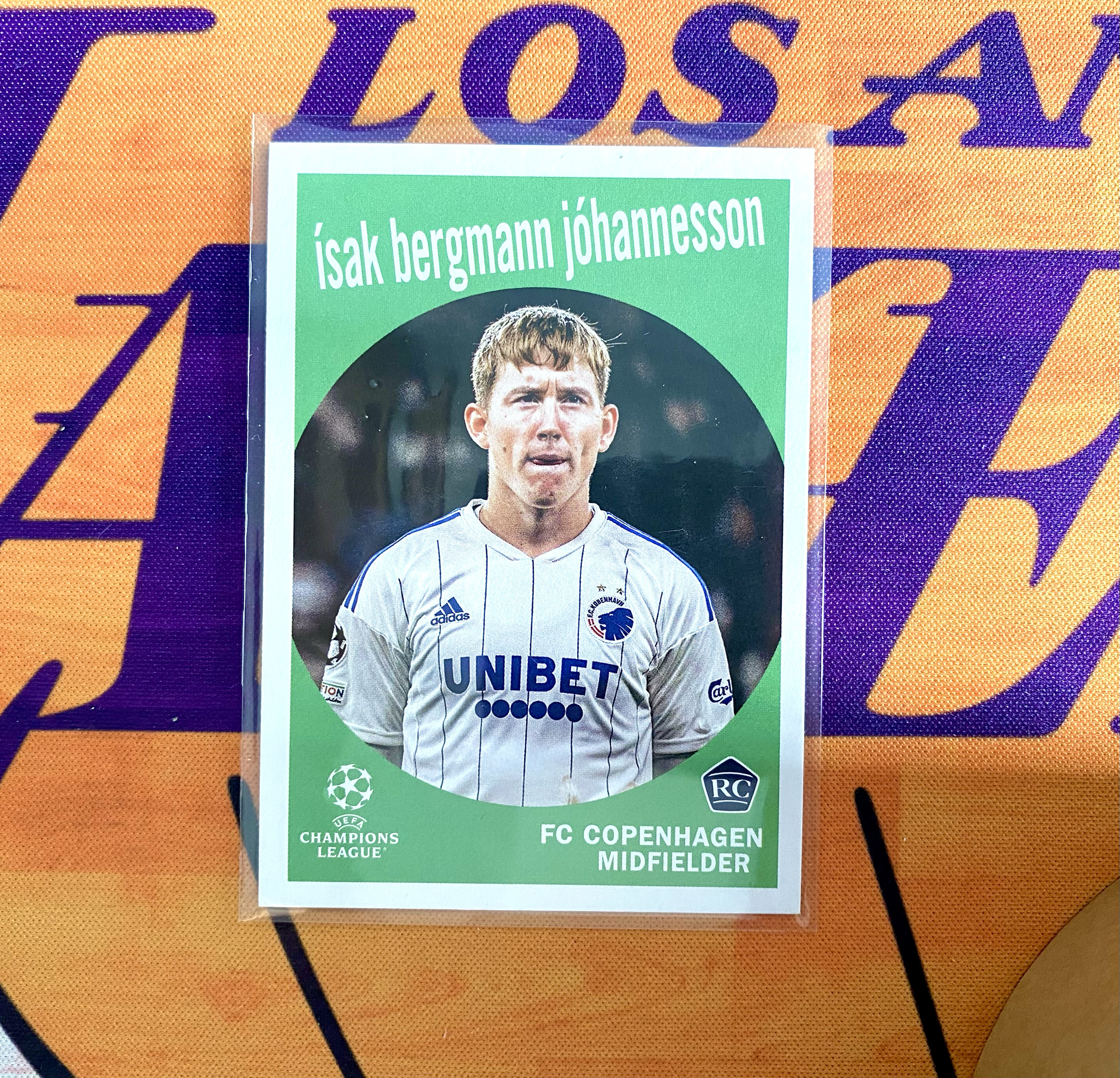 2023-24 Topps UEFA Champions League Ísak Bergmann Jóhannesson RC 伊萨克 贝格曼 约翰内松 科隆 新秀 欧冠 热门球员 凑套 卡品如图